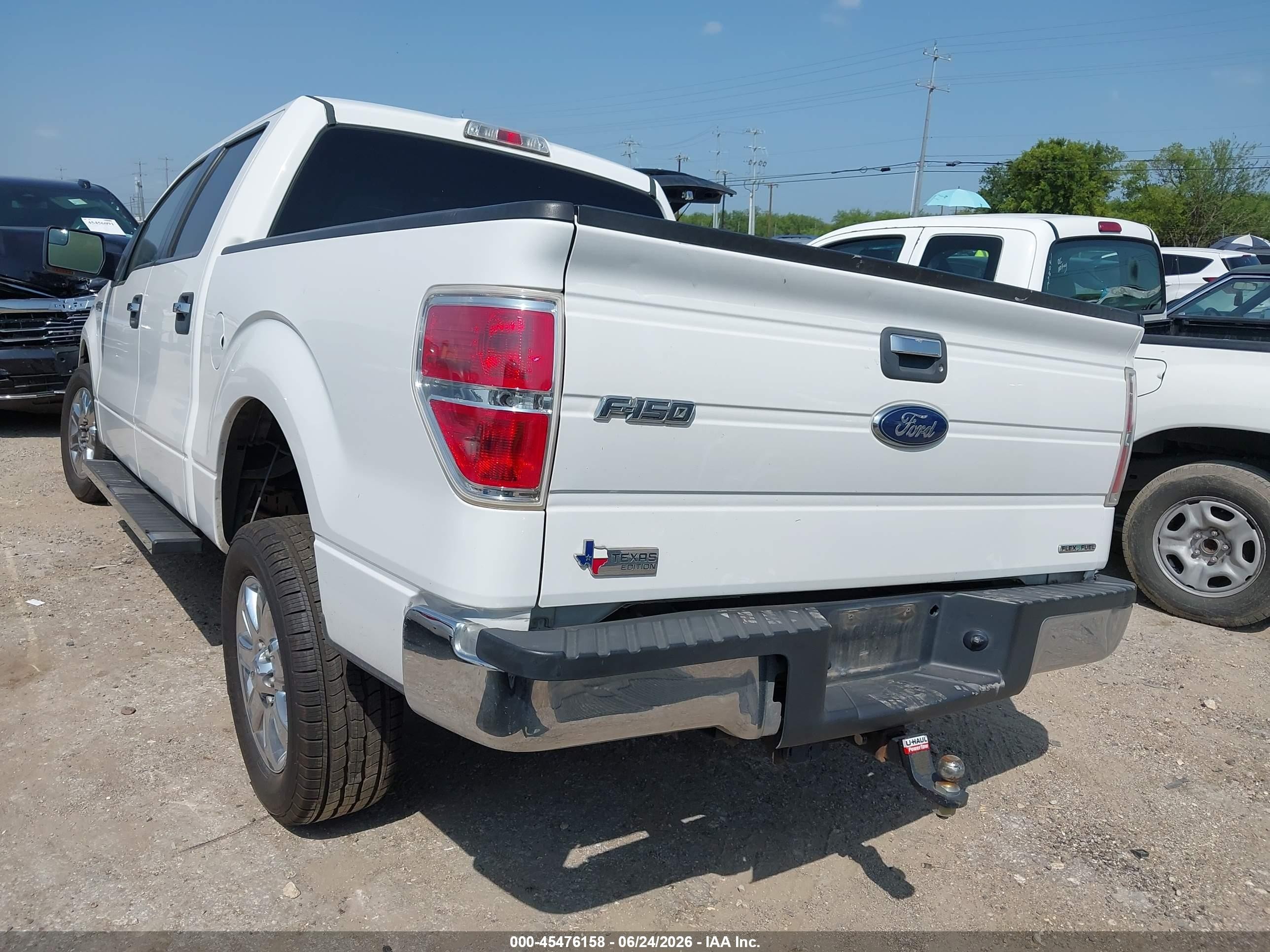 2013 Ford F-150 Xl/xlt White vin: 1FTEW1CM8DKG46535