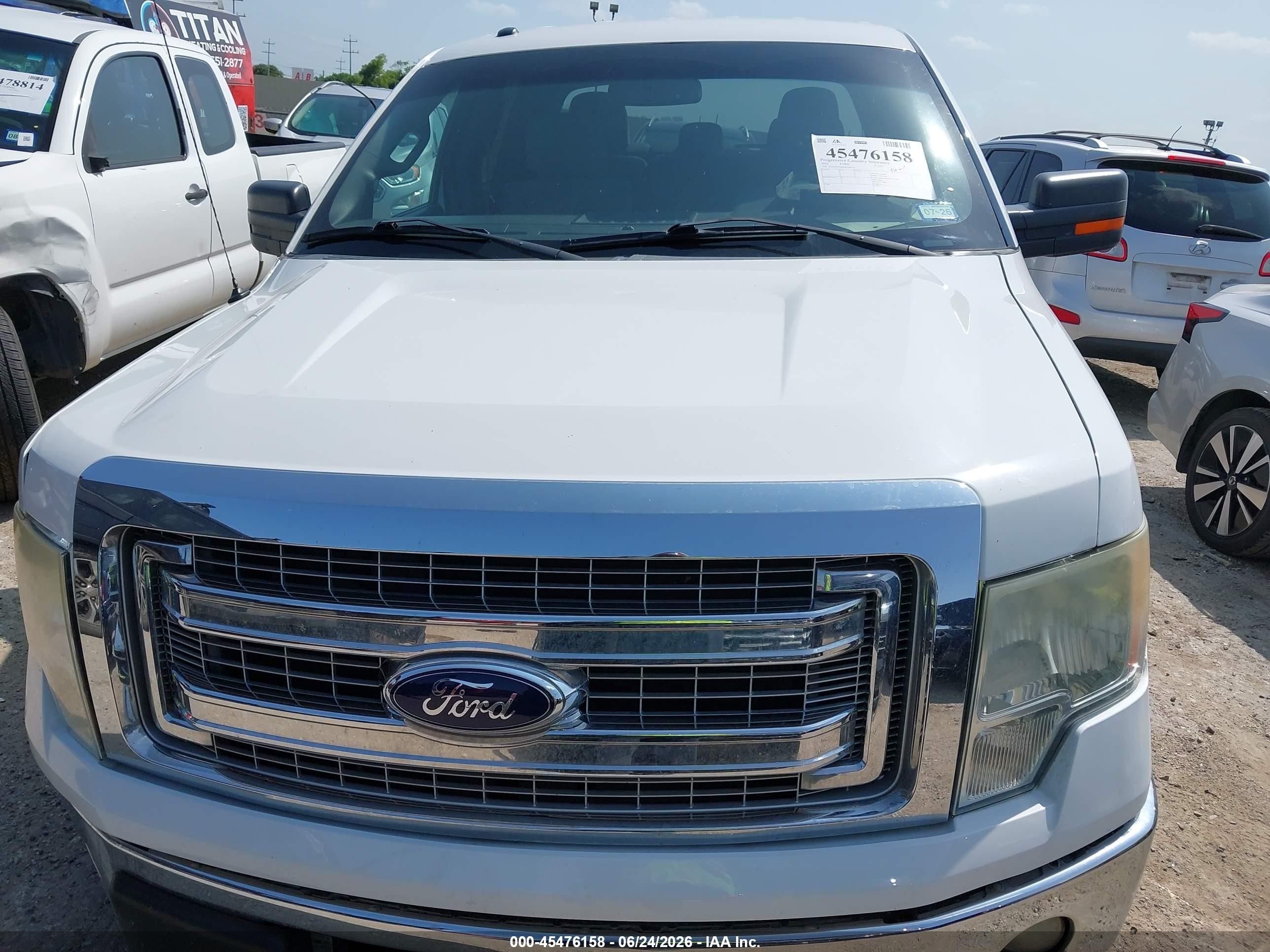 2013 Ford F-150 Xl/xlt White vin: 1FTEW1CM8DKG46535