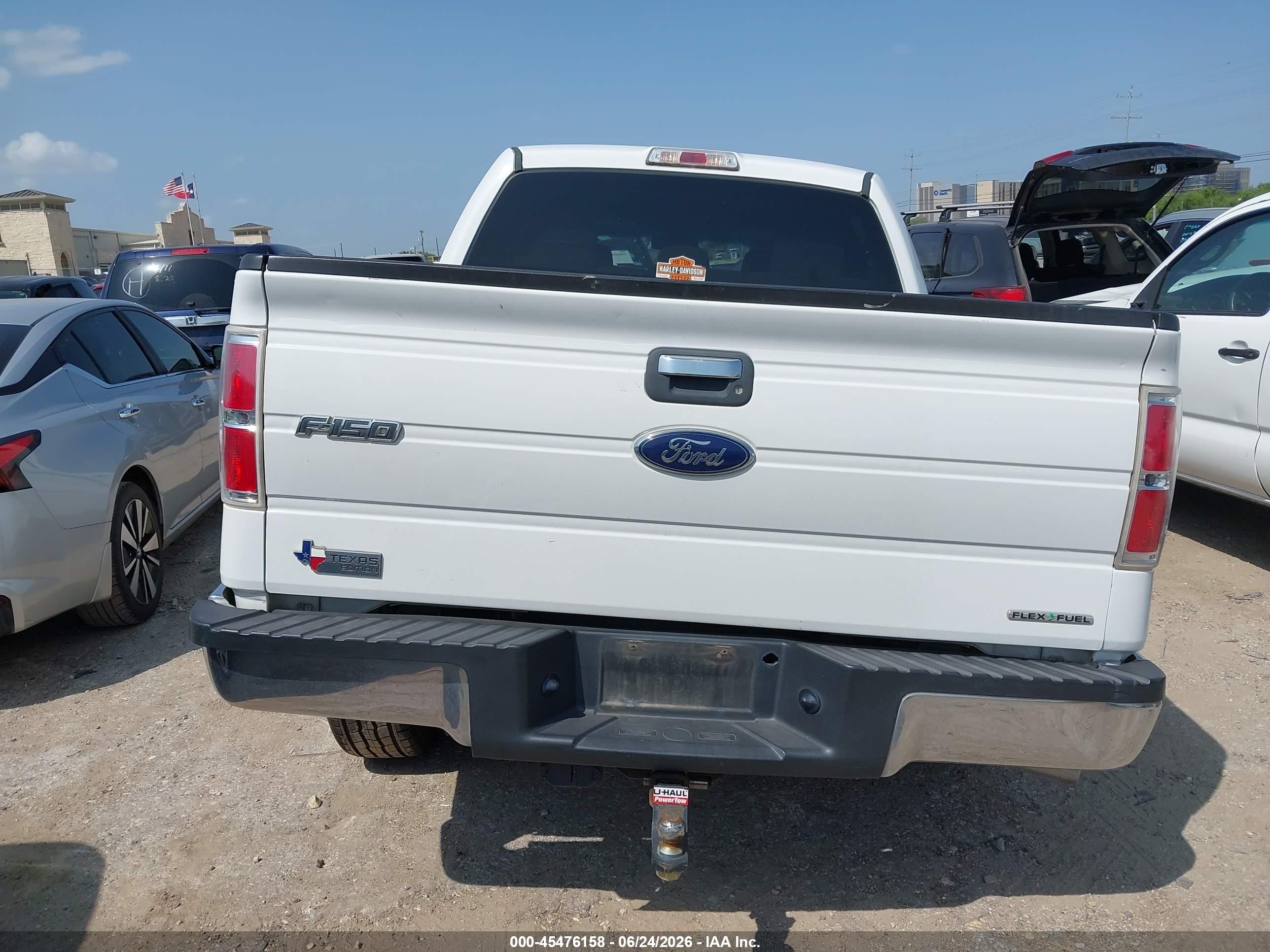 2013 Ford F-150 Xl/xlt White vin: 1FTEW1CM8DKG46535