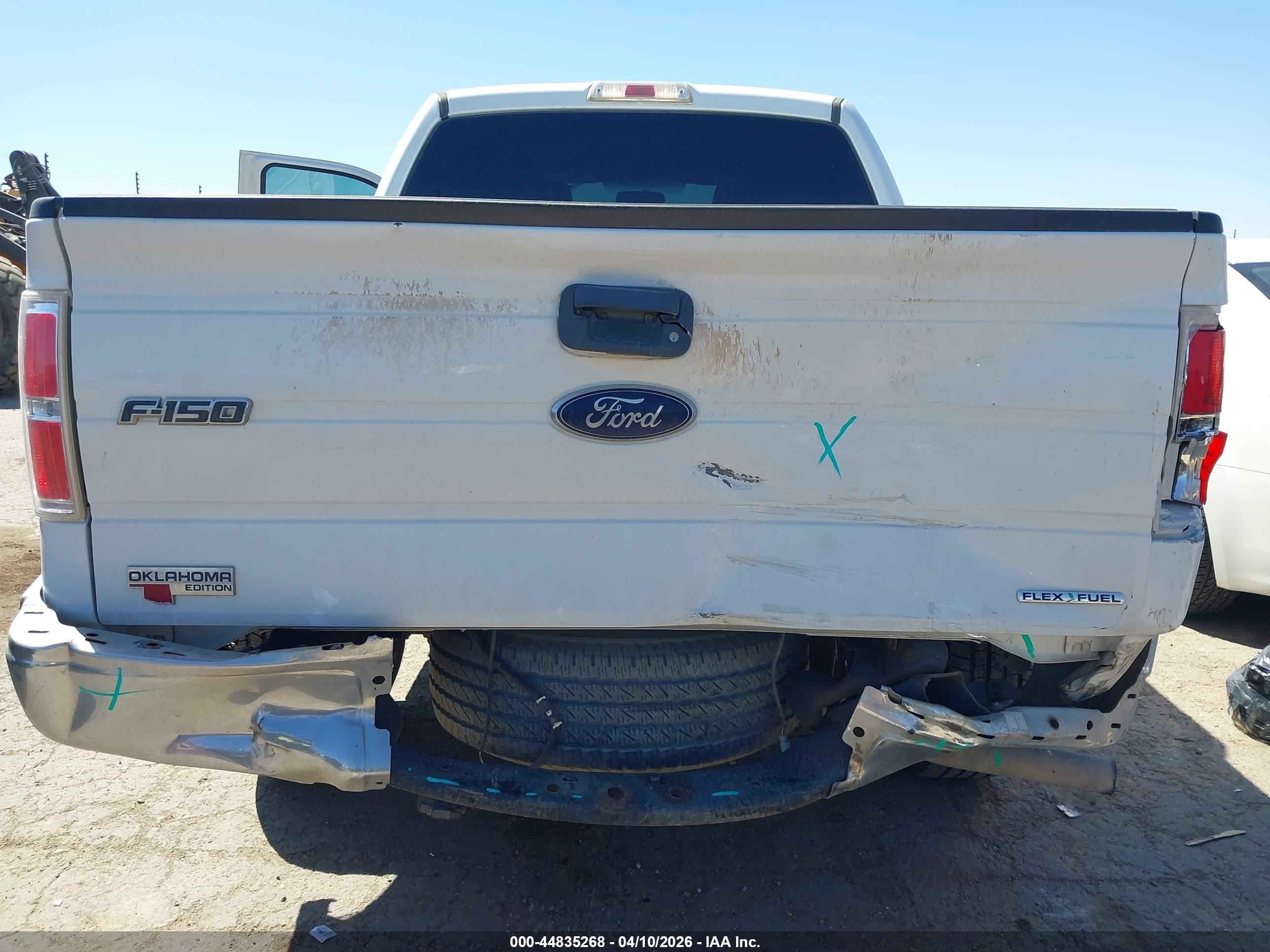2014 Ford F-150 Xlt White vin: 1FTEW1CM8EFA69497