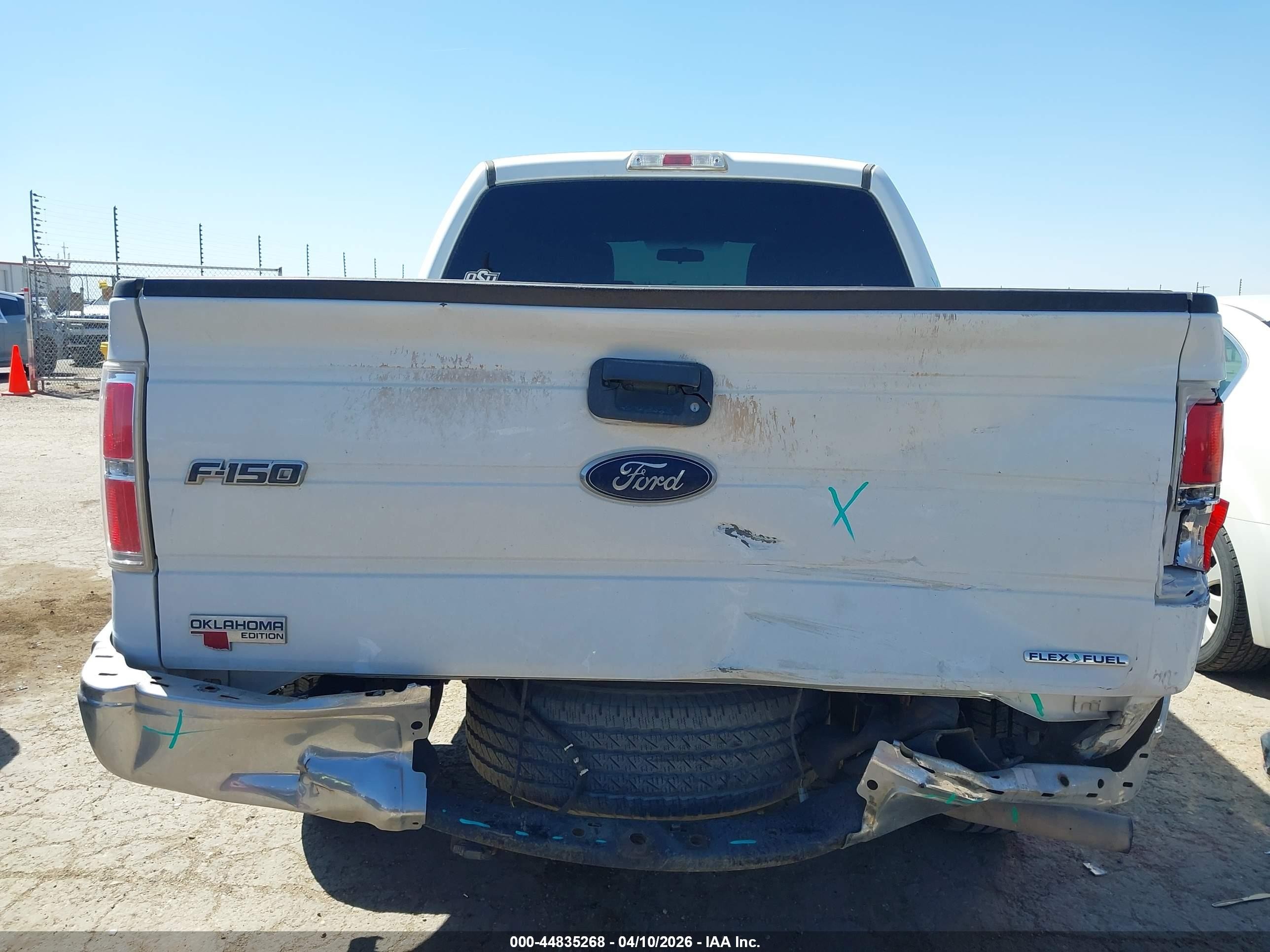 2014 Ford F-150 Xlt White vin: 1FTEW1CM8EFA69497