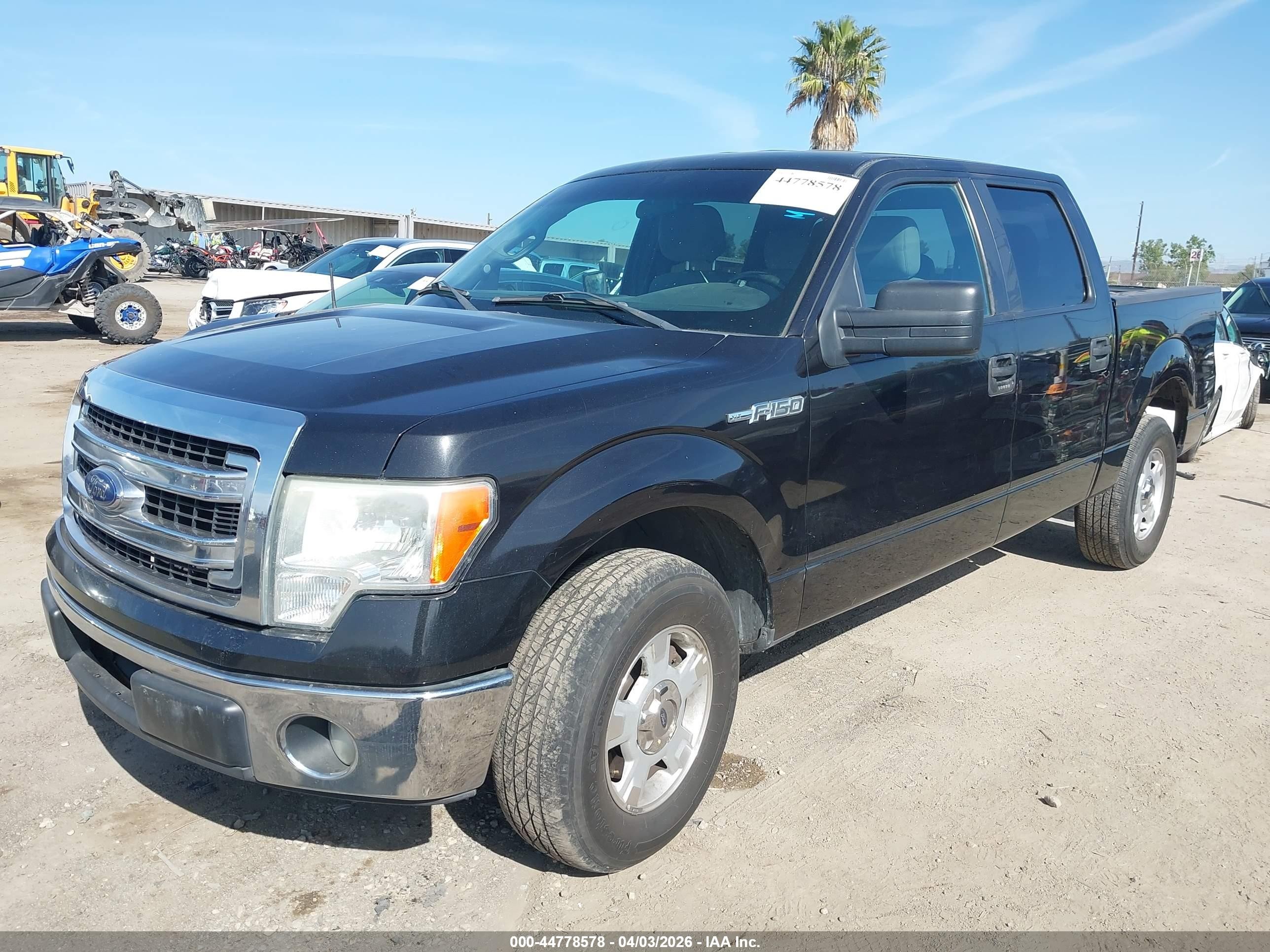 2014 Ford F-150 Xlt Black vin: 1FTEW1CM8EKD12197