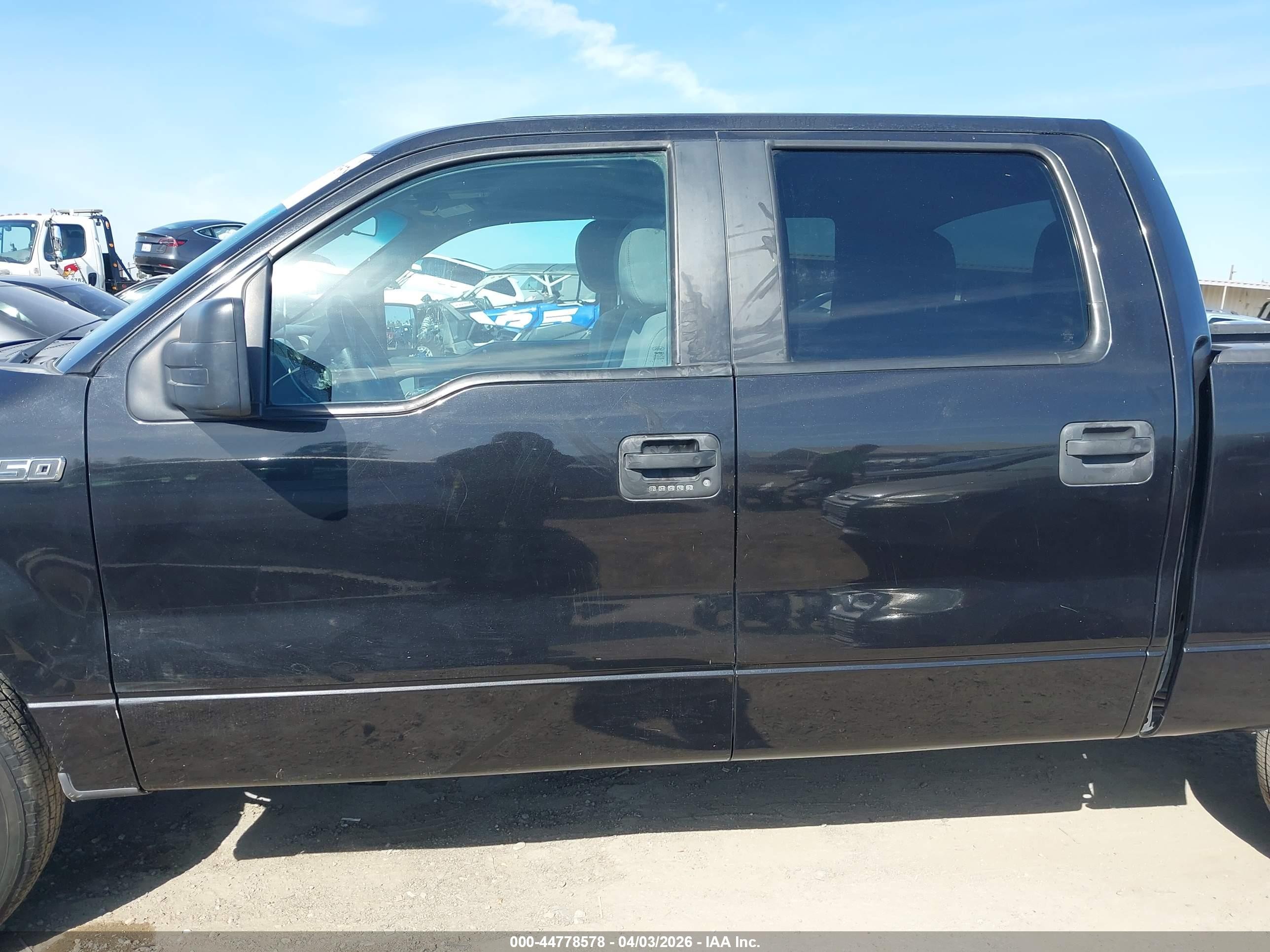 2014 Ford F-150 Xlt Black vin: 1FTEW1CM8EKD12197