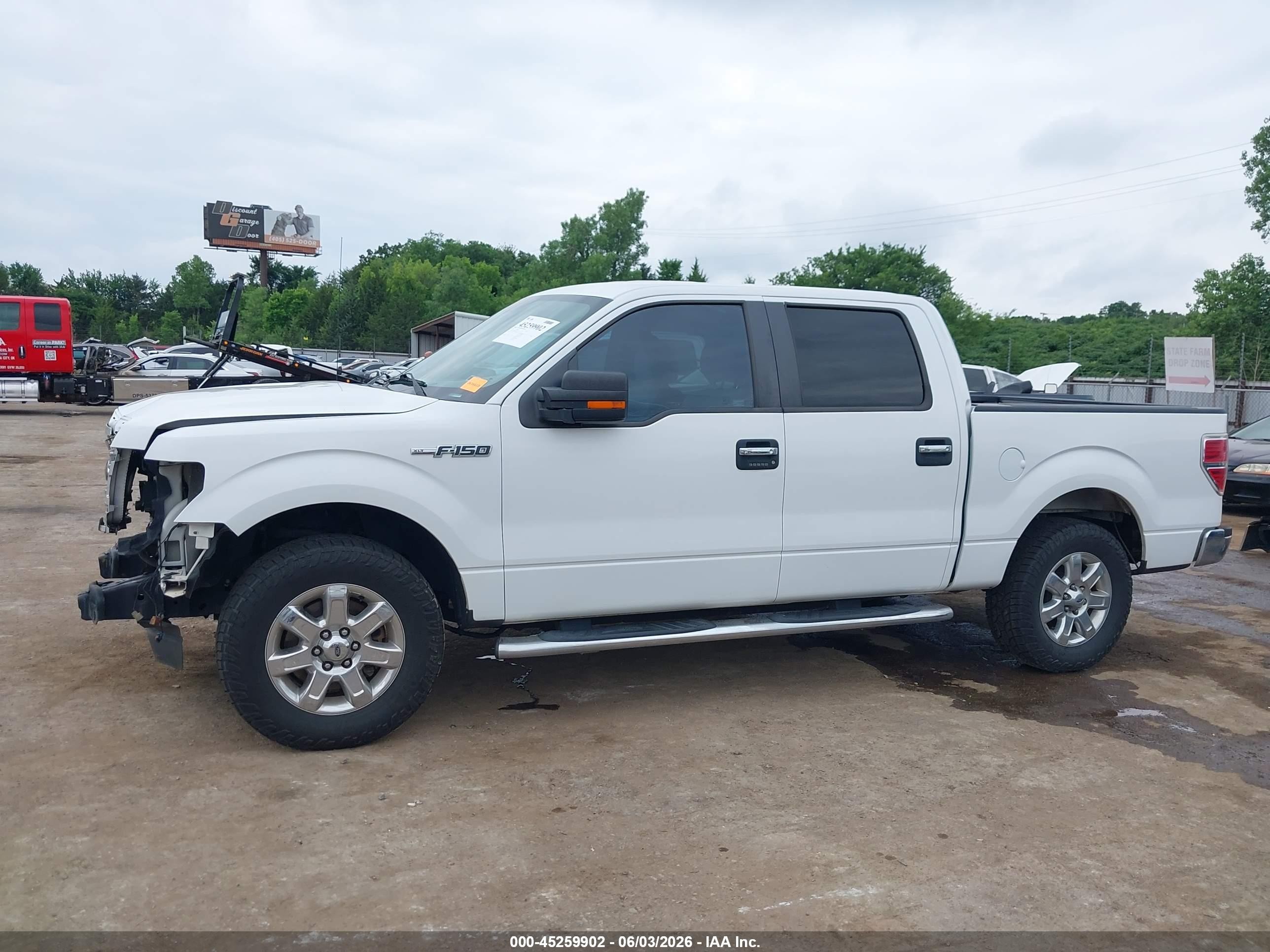 2014 Ford F150 Supercrew Белый vin: 1FTEW1CM8EKD30277