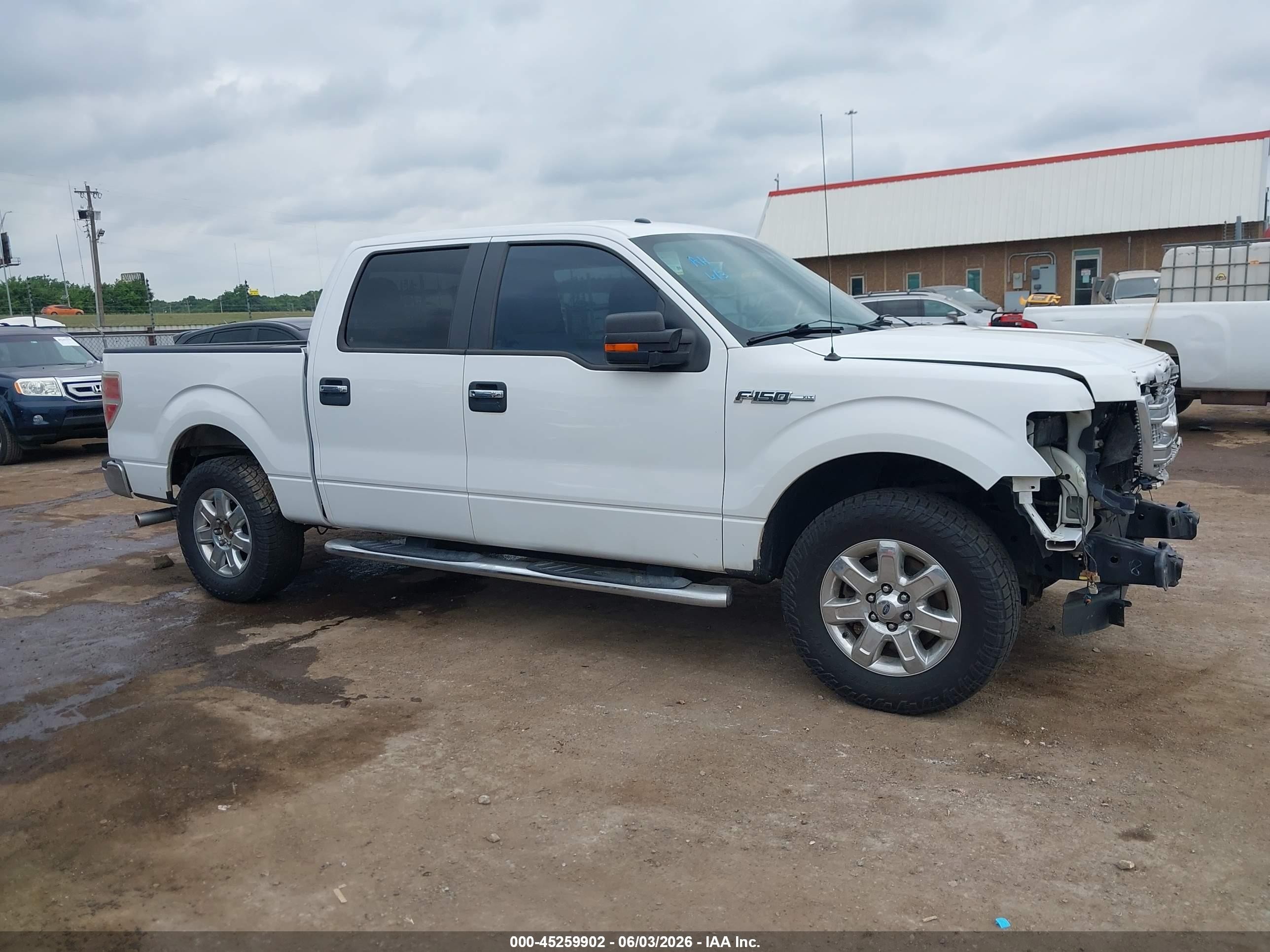 2014 Ford F150 Supercrew Белый vin: 1FTEW1CM8EKD30277