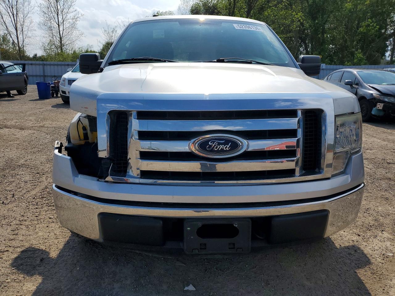 2011 Ford F150 Supercrew Silver vin: 1FTEW1CM9BFA15931