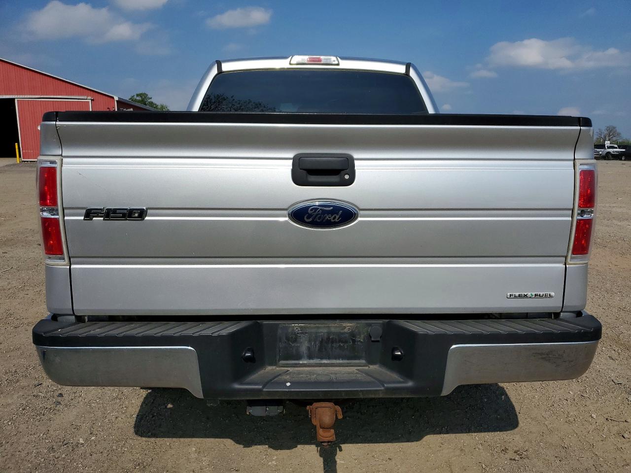 2011 Ford F150 Supercrew Silver vin: 1FTEW1CM9BFA15931