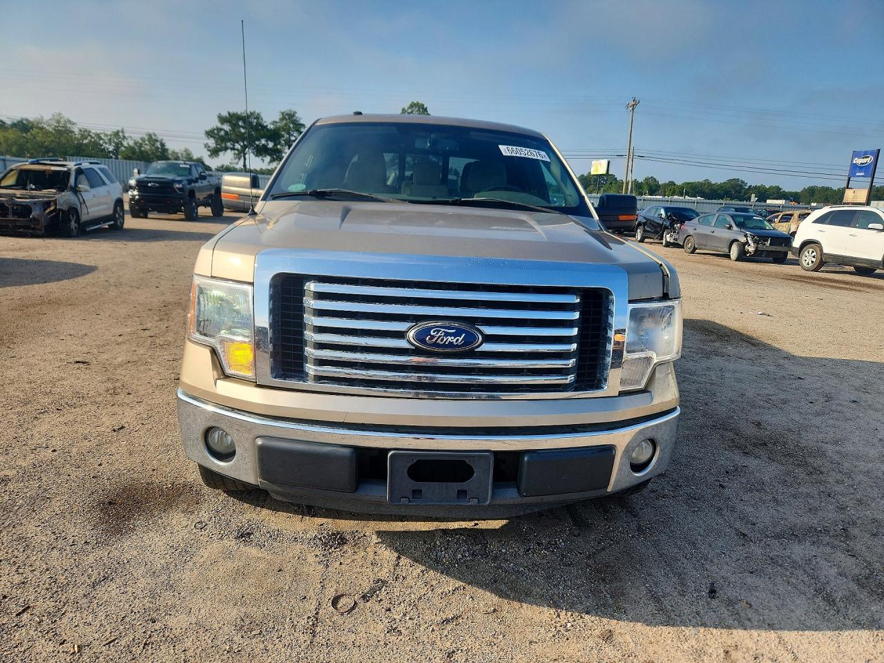 2011 Ford F150 Supercrew Tan vin: 1FTEW1CM9BFA91956