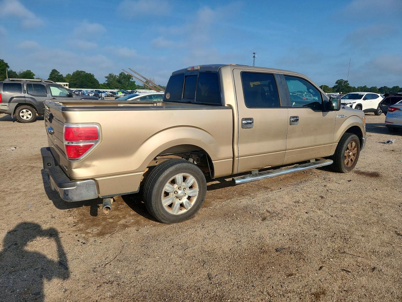 2011 Ford F150 Supercrew Tan vin: 1FTEW1CM9BFA91956