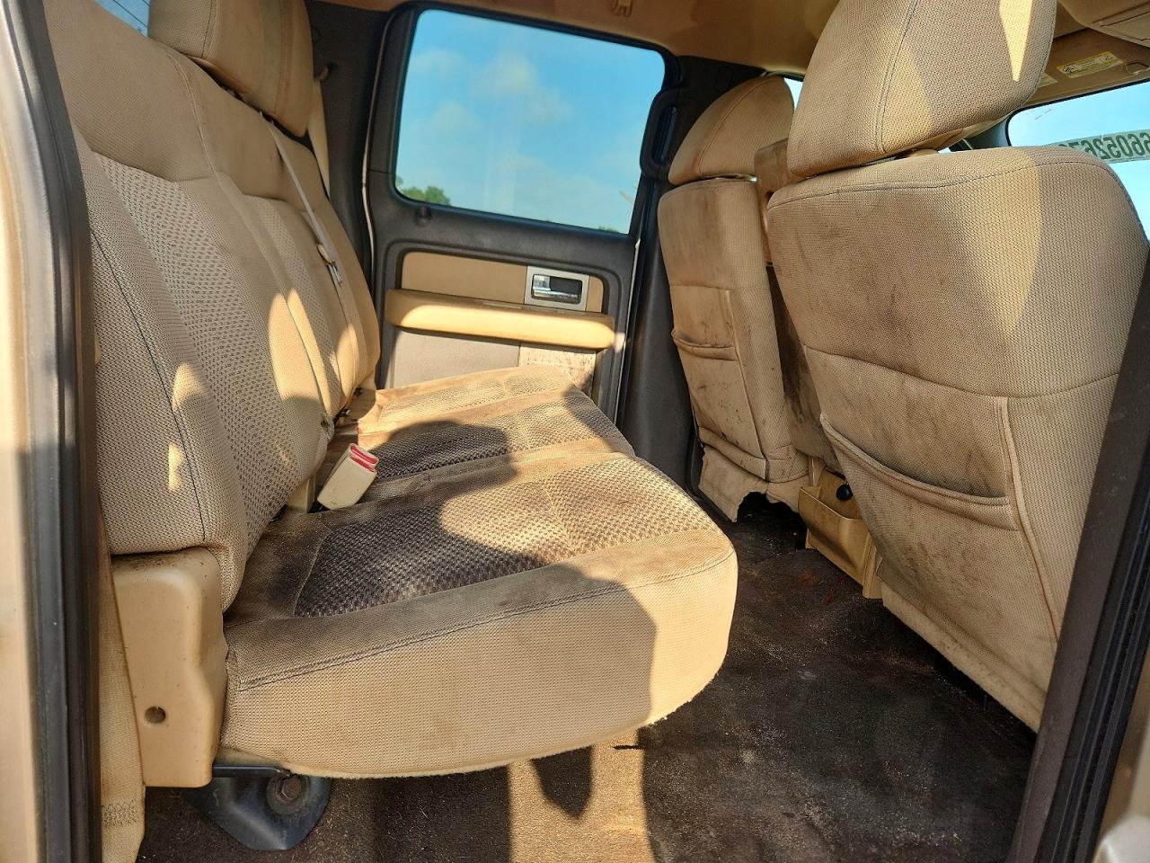 2011 Ford F150 Supercrew Tan vin: 1FTEW1CM9BFA91956