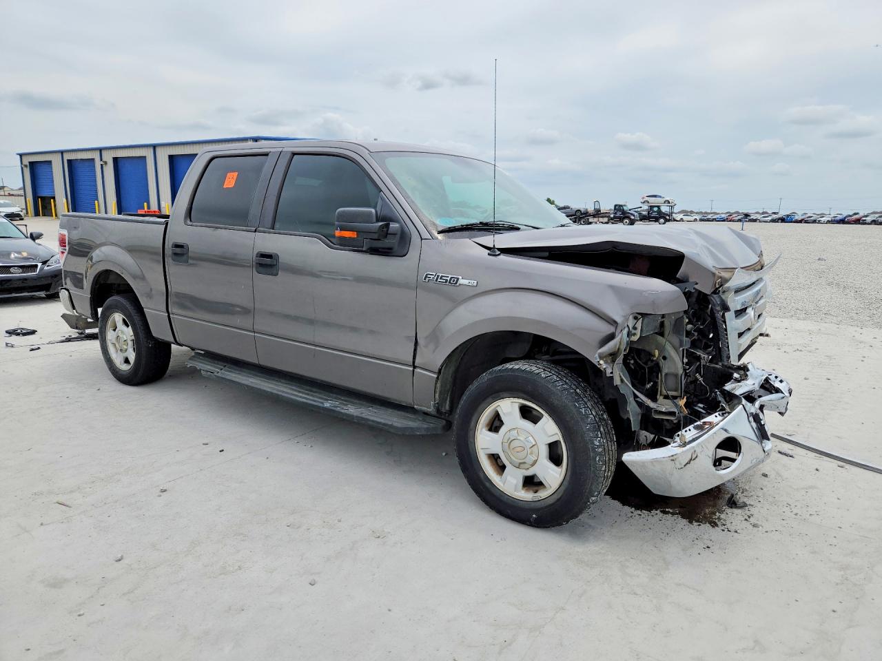 2012 Ford F150 Supercrew Серый vin: 1FTEW1CM9CFC02118
