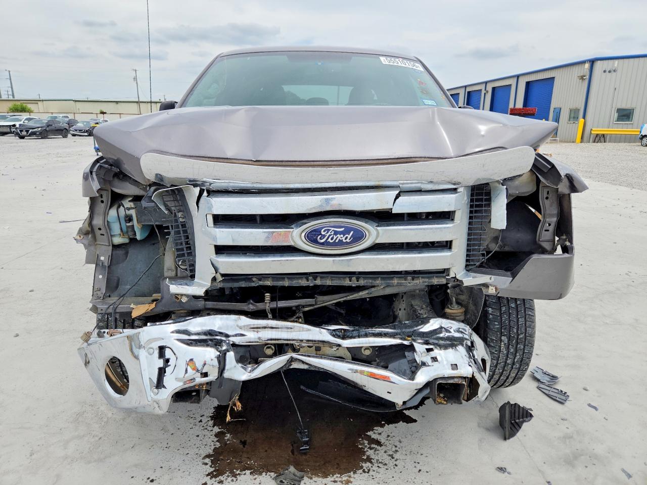 2012 Ford F150 Supercrew Серый vin: 1FTEW1CM9CFC02118