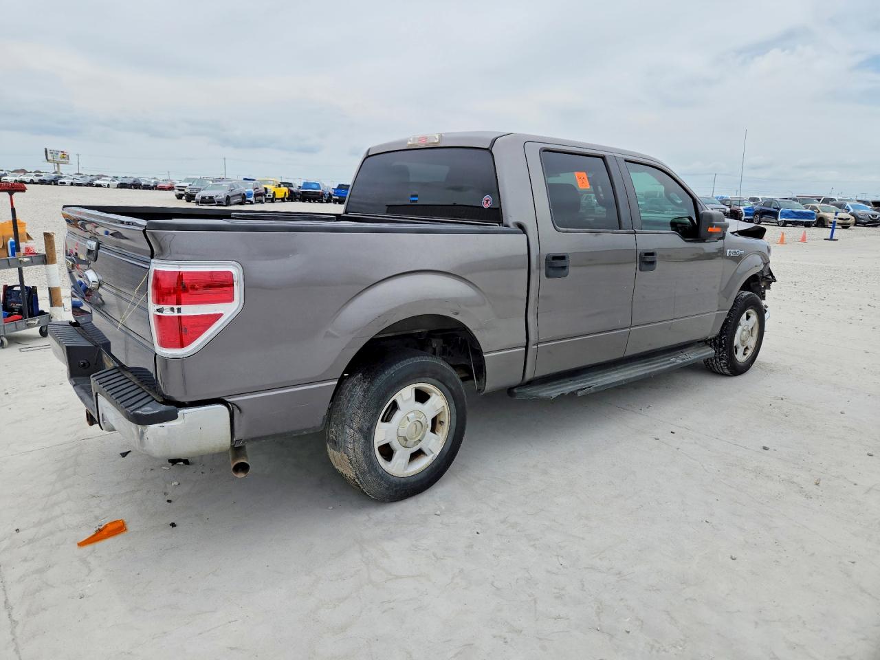 2012 Ford F150 Supercrew Серый vin: 1FTEW1CM9CFC02118
