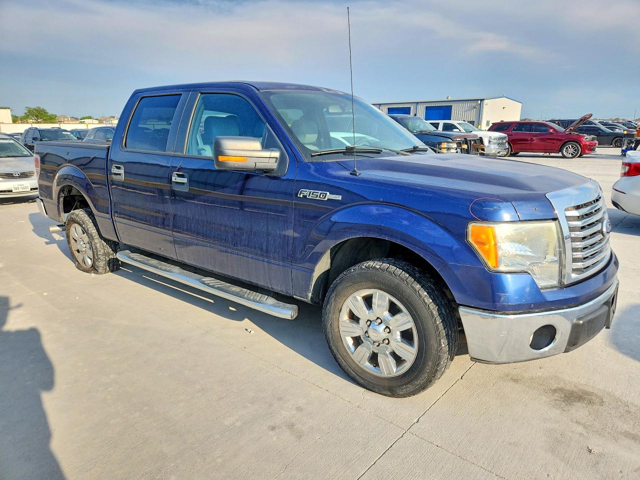 2012 Ford F150 Supercrew Blue vin: 1FTEW1CM9CKD30317