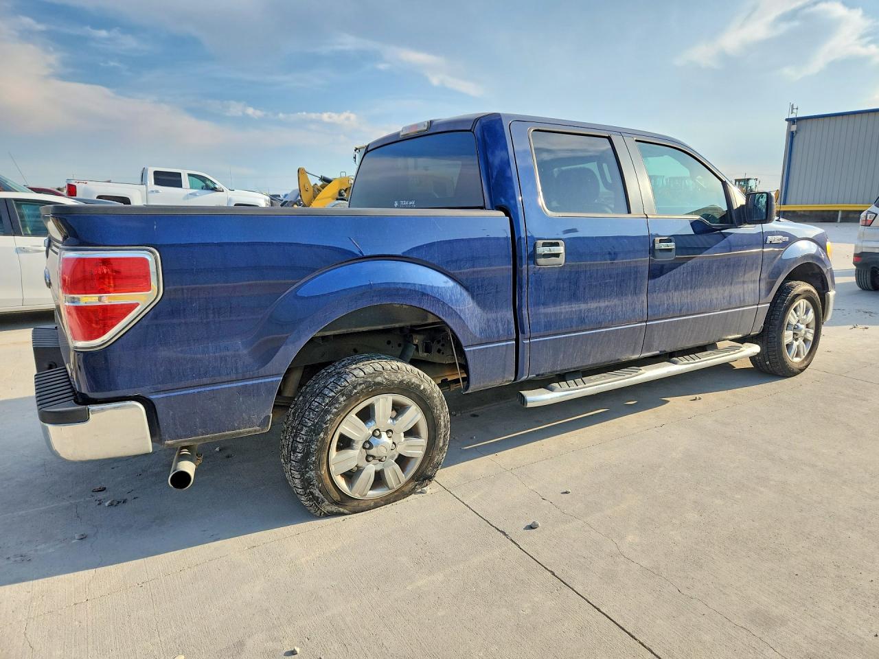2012 Ford F150 Supercrew Blue vin: 1FTEW1CM9CKD30317