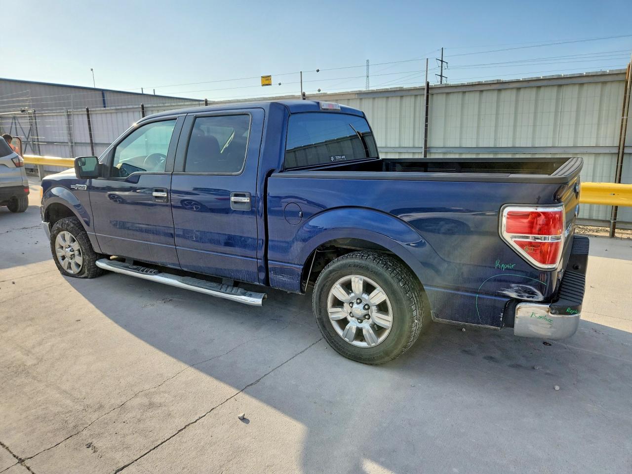 2012 Ford F150 Supercrew Blue vin: 1FTEW1CM9CKD30317