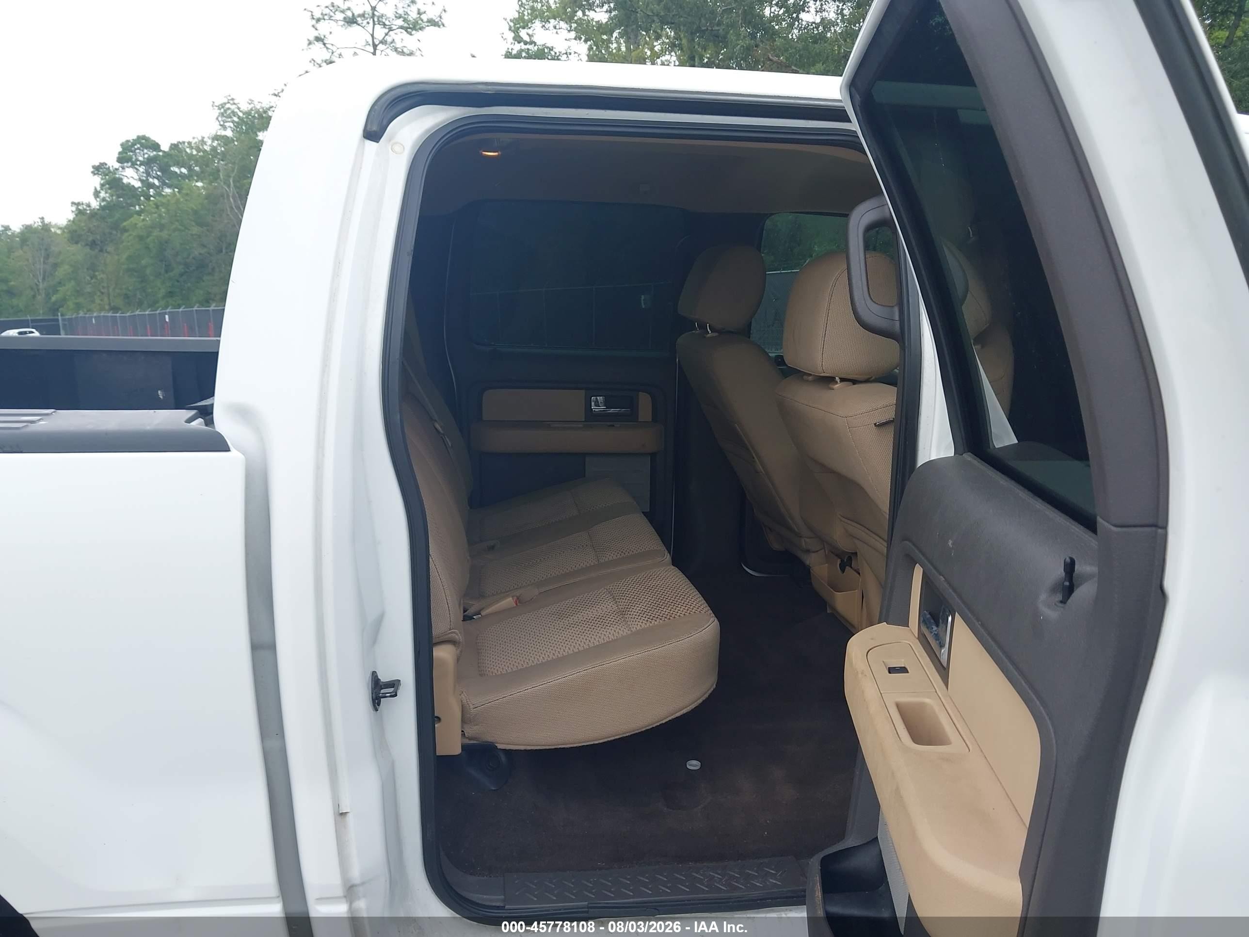 2012 Ford F-150 Xlt White vin: 1FTEW1CM9CKD63575
