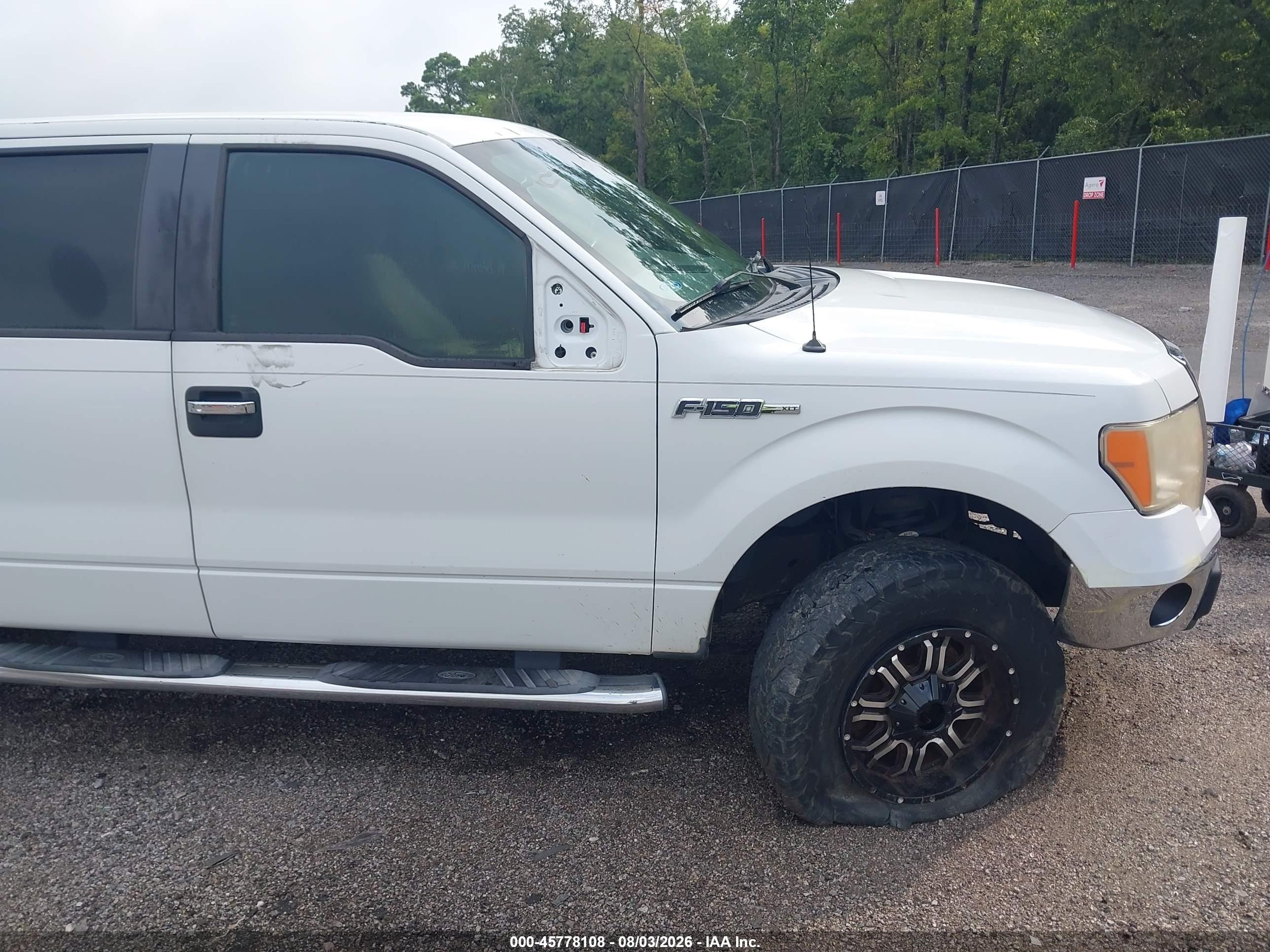 2012 Ford F-150 Xlt White vin: 1FTEW1CM9CKD63575