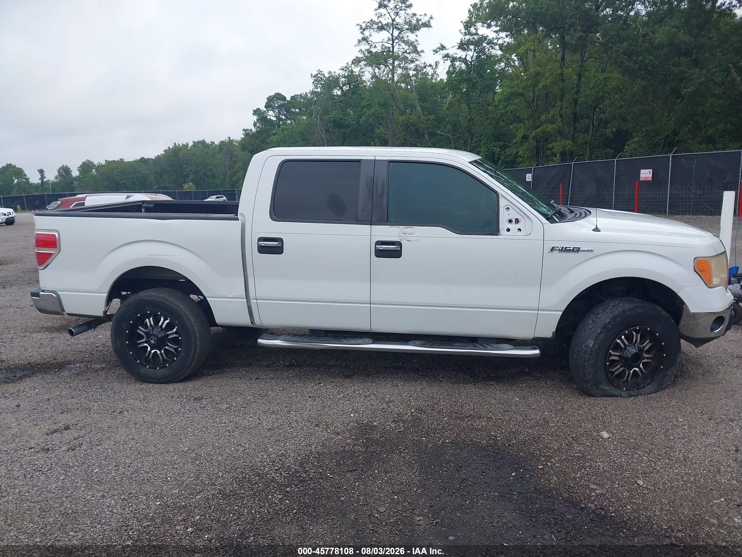 2012 Ford F-150 Xlt White vin: 1FTEW1CM9CKD63575