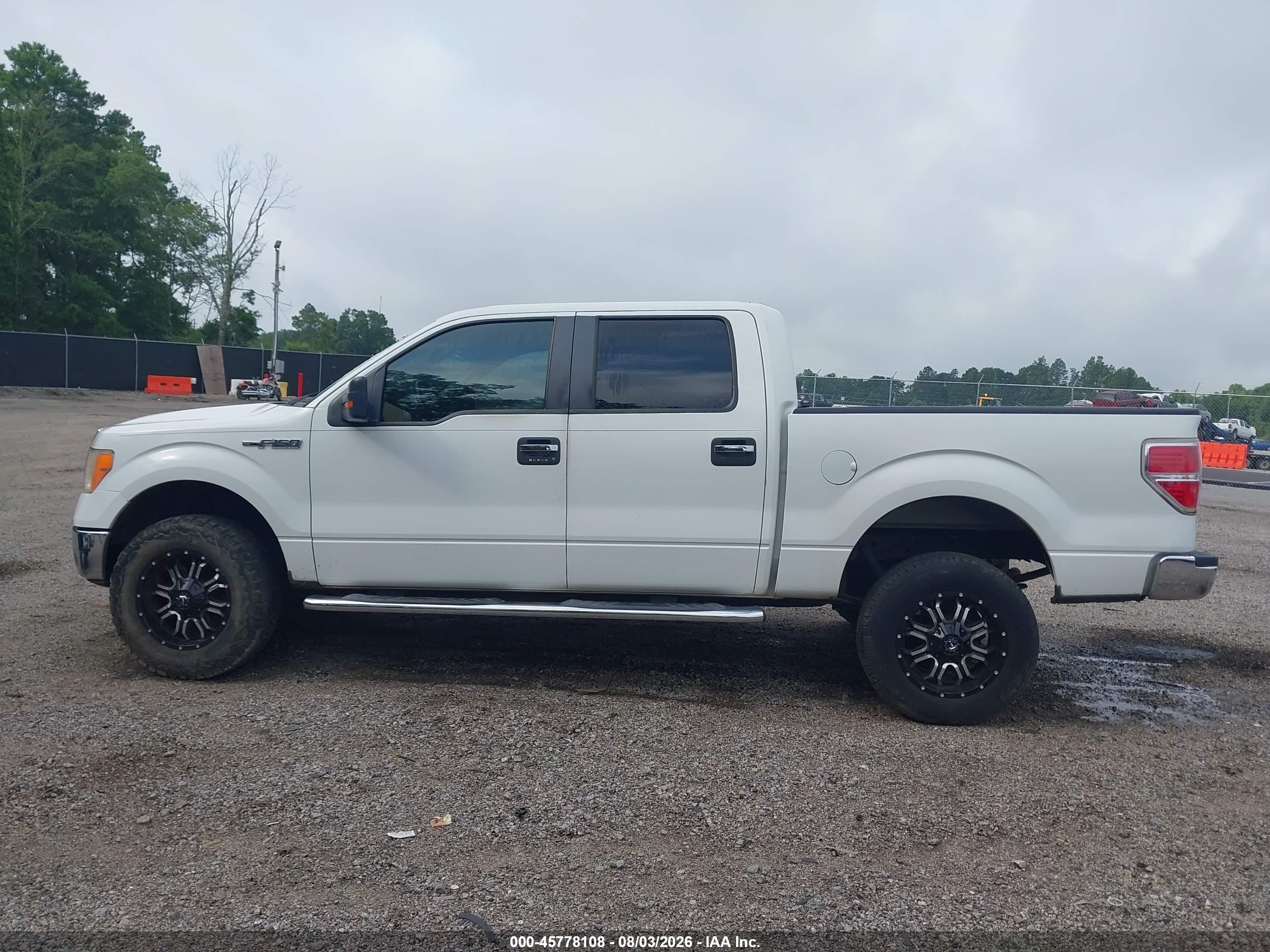 2012 Ford F-150 Xlt White vin: 1FTEW1CM9CKD63575