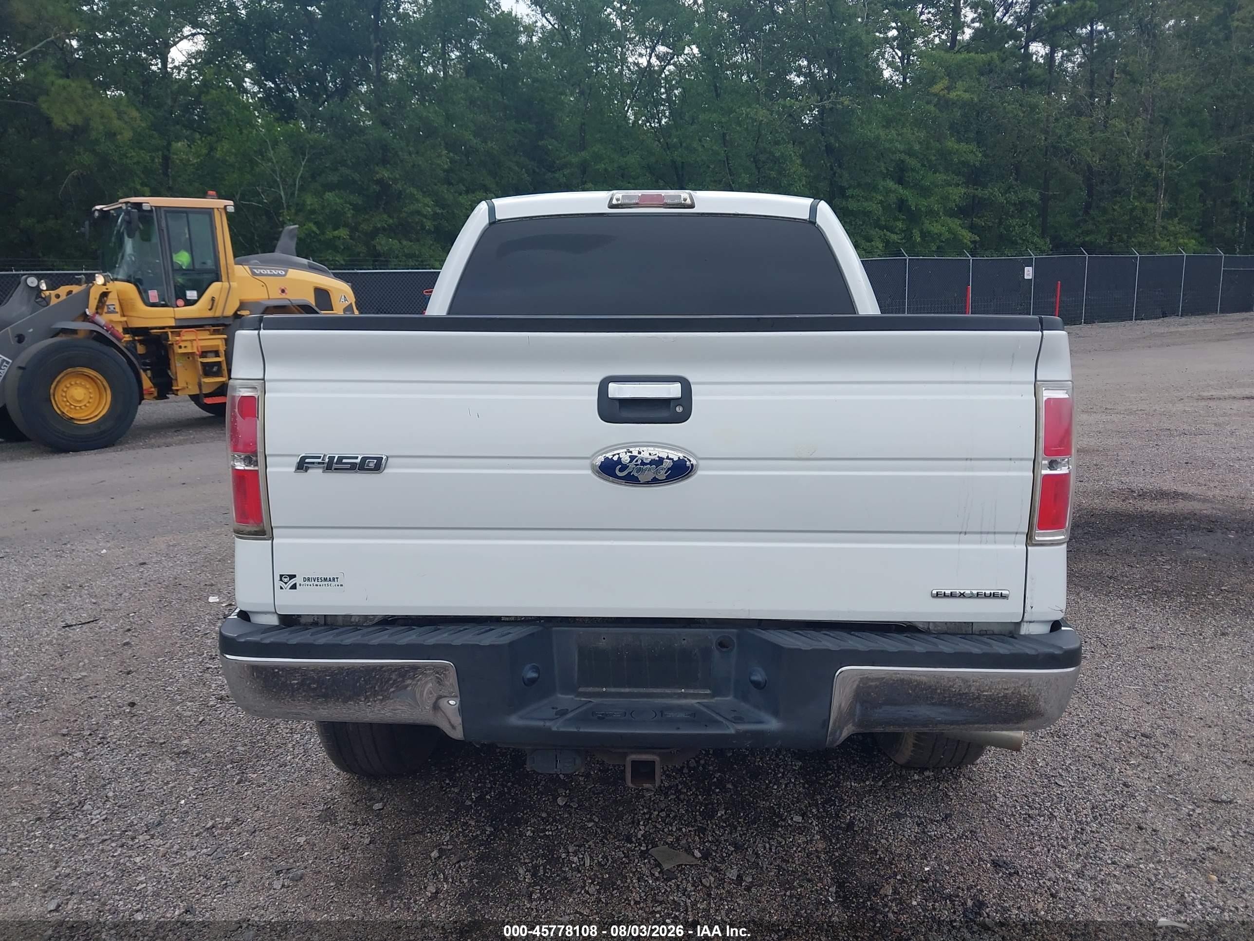 2012 Ford F-150 Xlt White vin: 1FTEW1CM9CKD63575