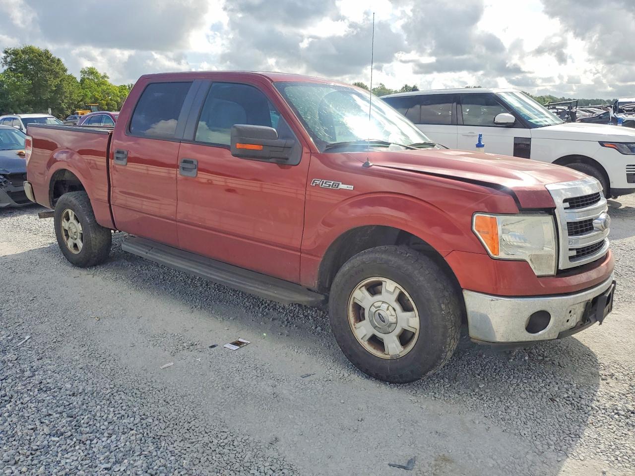 2014 Ford F150 Supercrew Темно-бордовый vin: 1FTEW1CM9EKE11322
