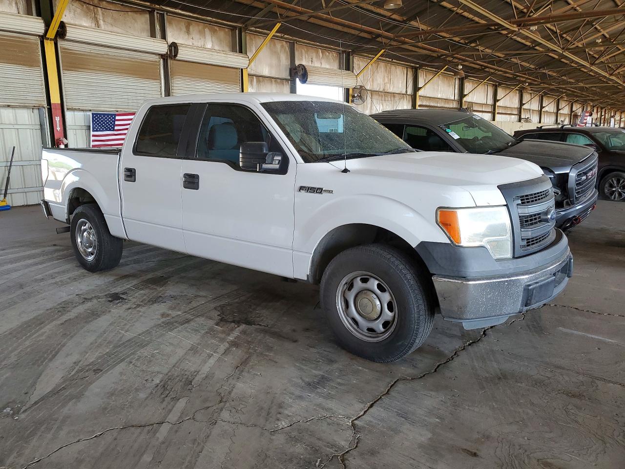 2014 Ford F150 Supercrew White vin: 1FTEW1CM9EKE26161