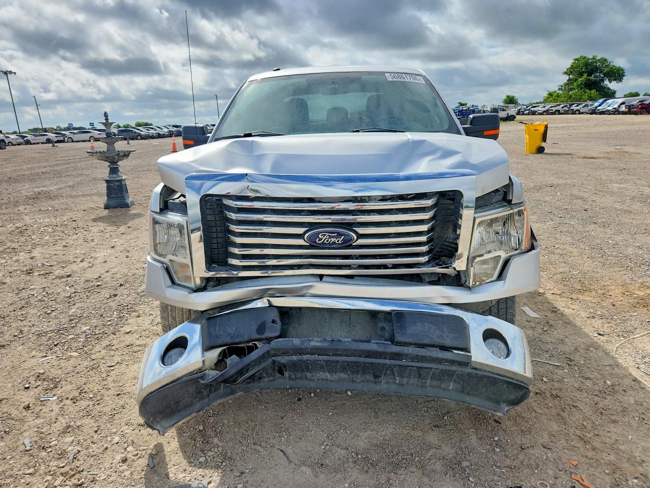 2011 Ford F150 Supercrew Silver vin: 1FTEW1CMXBFC04846