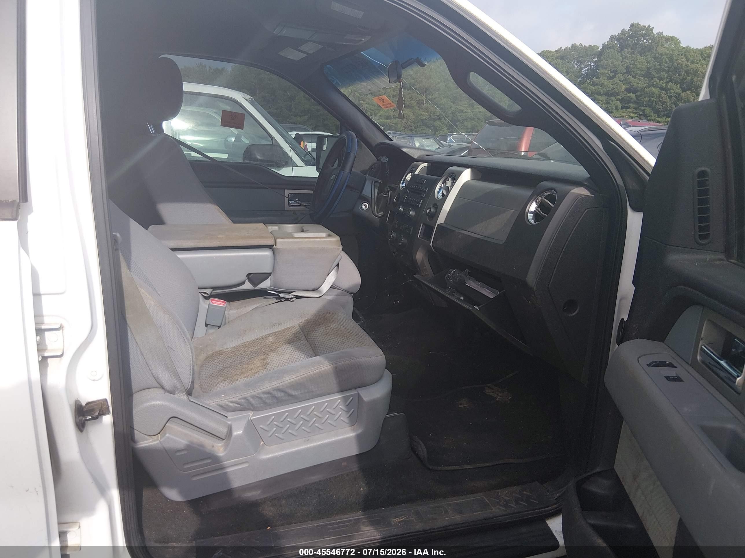 2011 Ford F-150 Xlt White vin: 1FTEW1CMXBKD12584