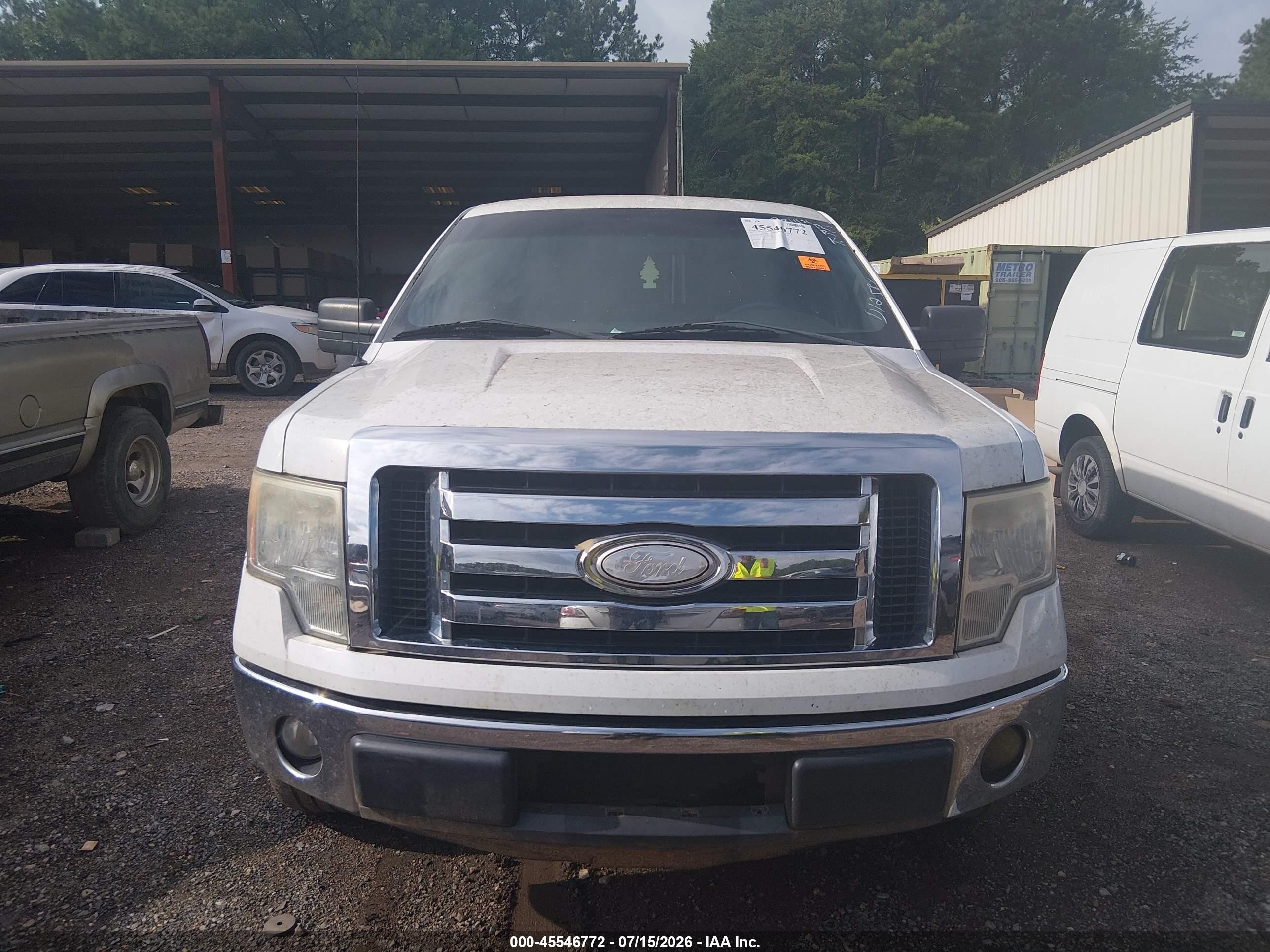 2011 Ford F-150 Xlt White vin: 1FTEW1CMXBKD12584