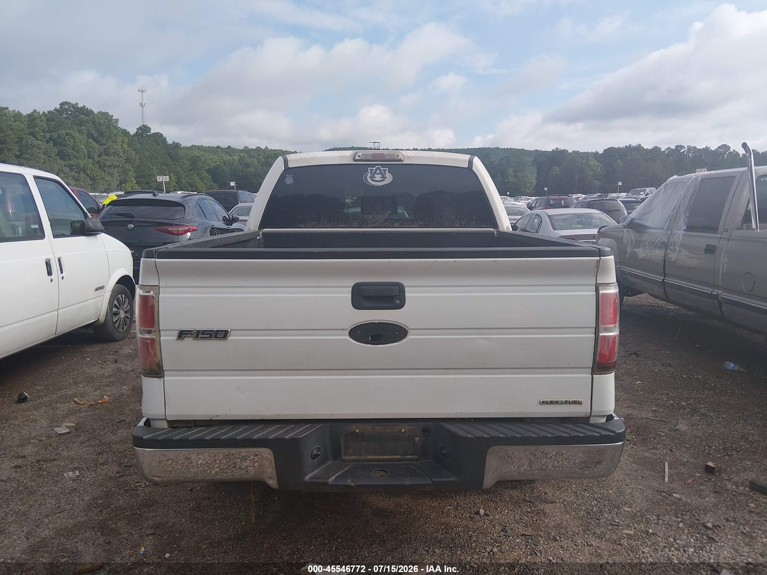 2011 Ford F-150 Xlt White vin: 1FTEW1CMXBKD12584