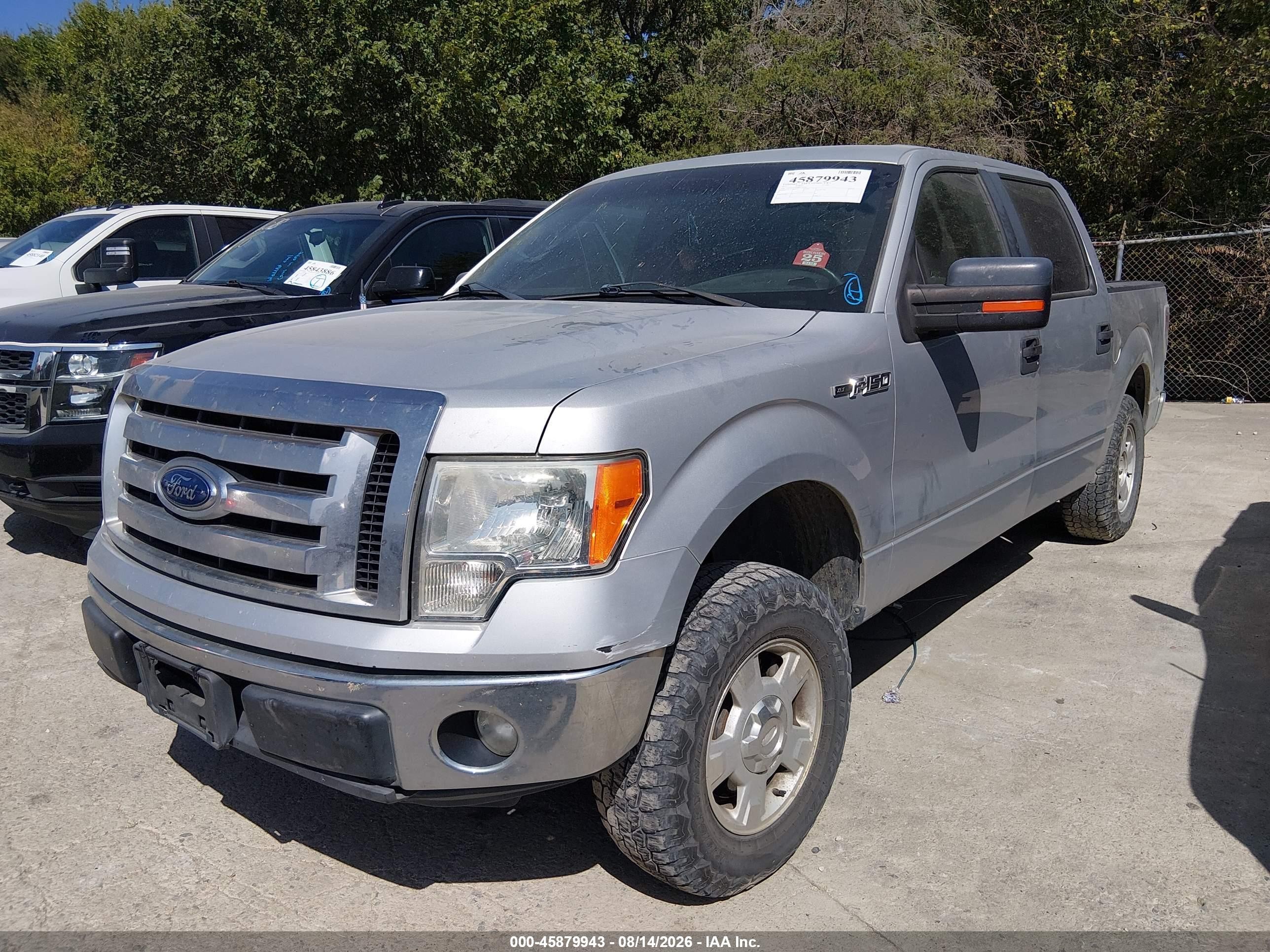 2011 Ford F-150 Xlt Gray vin: 1FTEW1CMXBKE16220