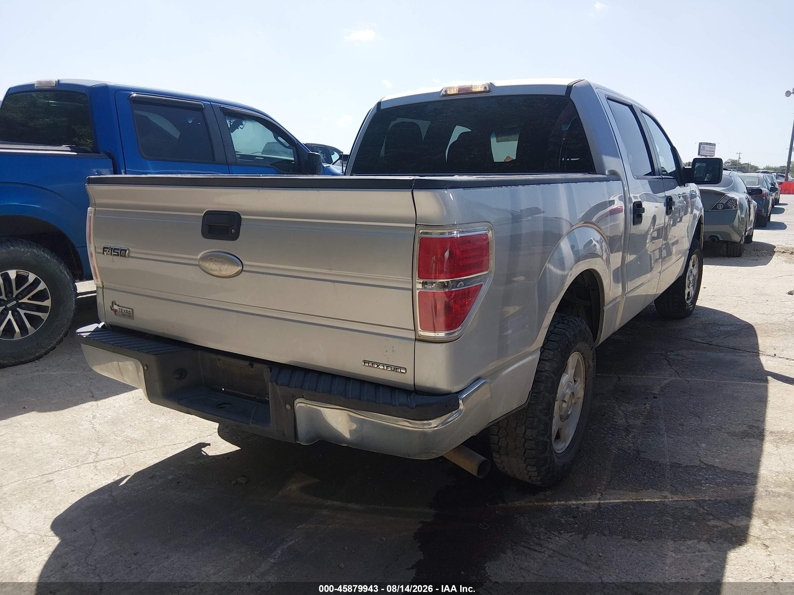 2011 Ford F-150 Xlt Gray vin: 1FTEW1CMXBKE16220