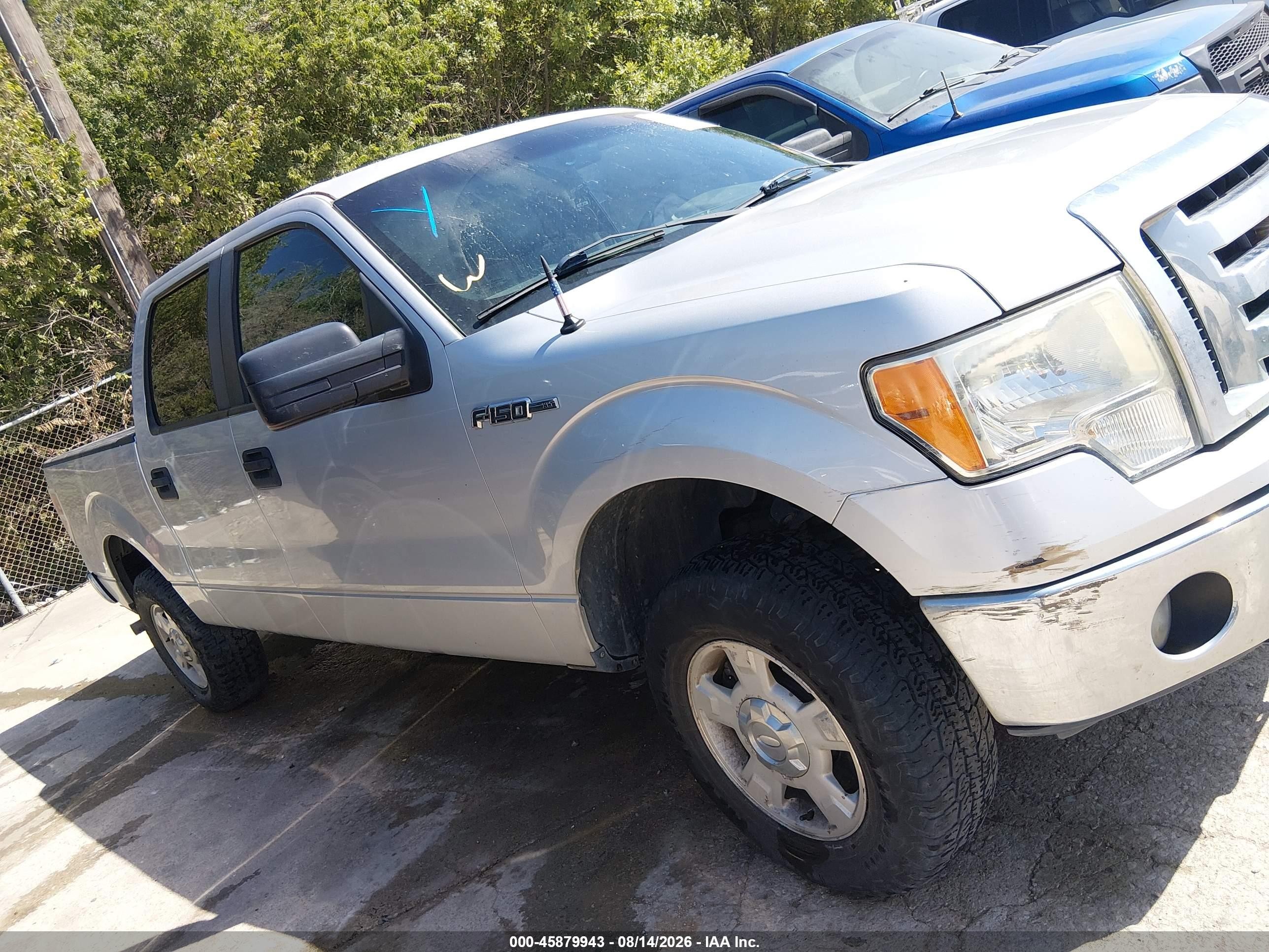 2011 Ford F-150 Xlt Gray vin: 1FTEW1CMXBKE16220