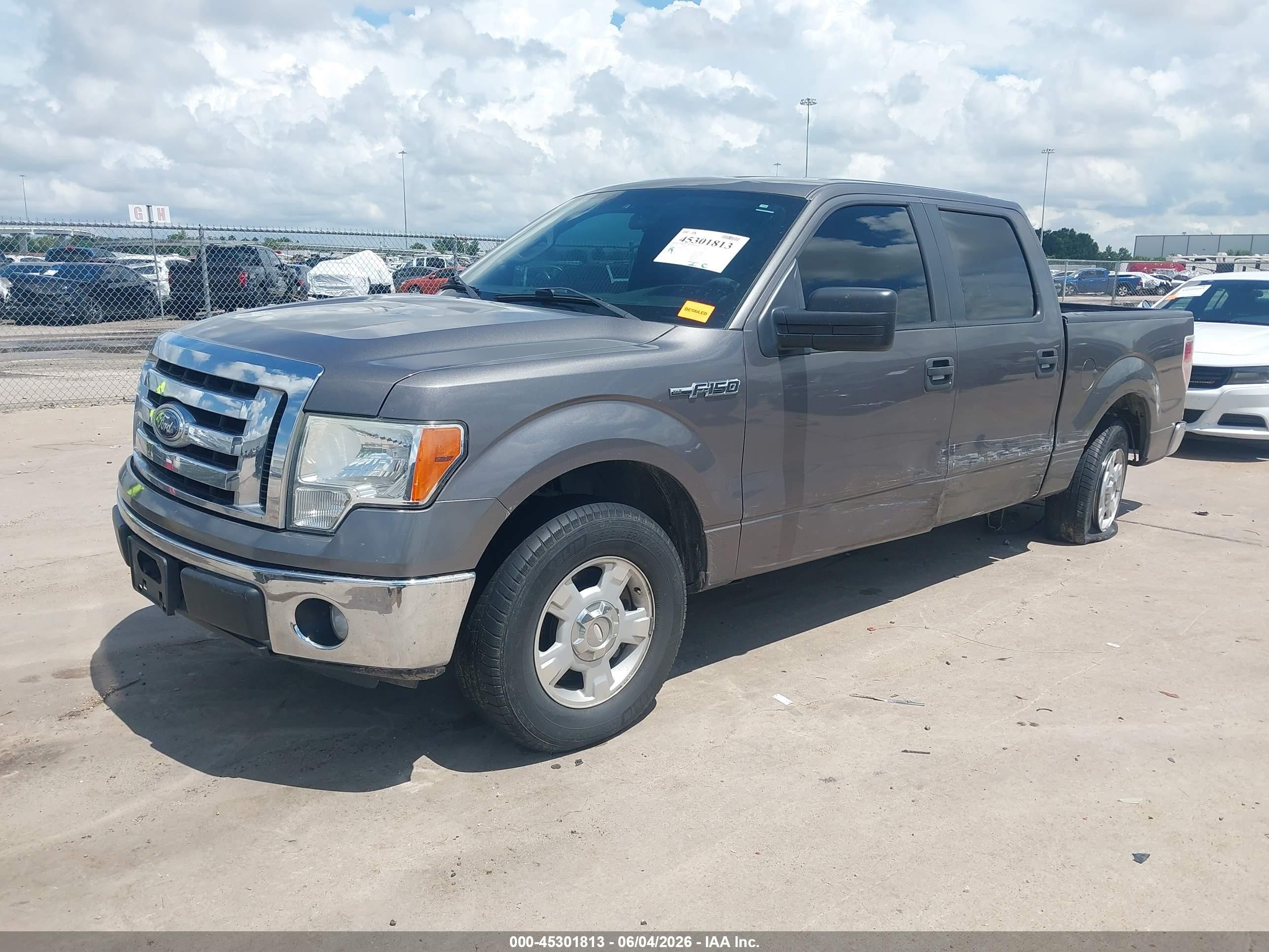 2012 Ford F-150 Xlt Серый vin: 1FTEW1CMXCKD35591