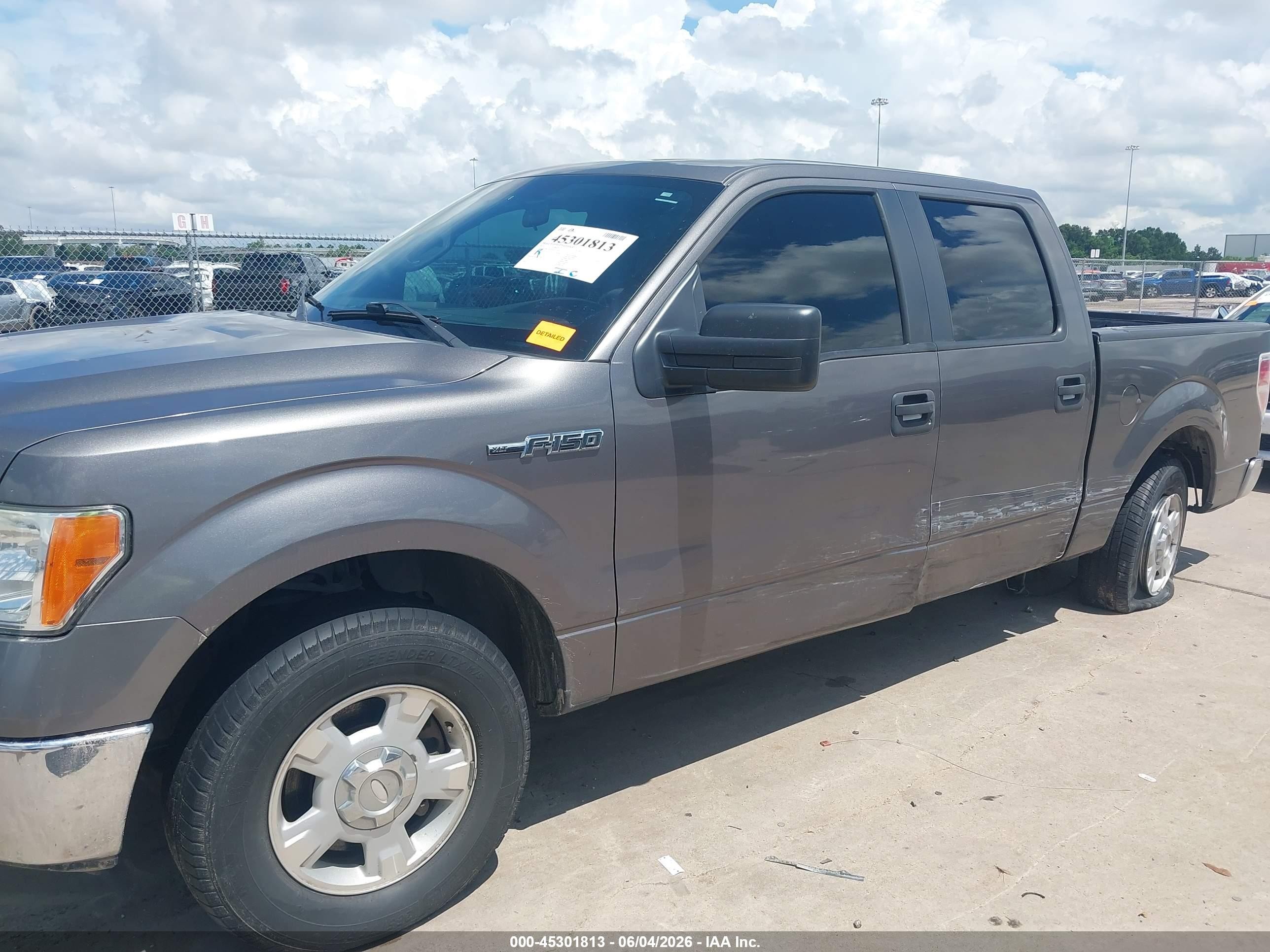 2012 Ford F-150 Xlt Серый vin: 1FTEW1CMXCKD35591
