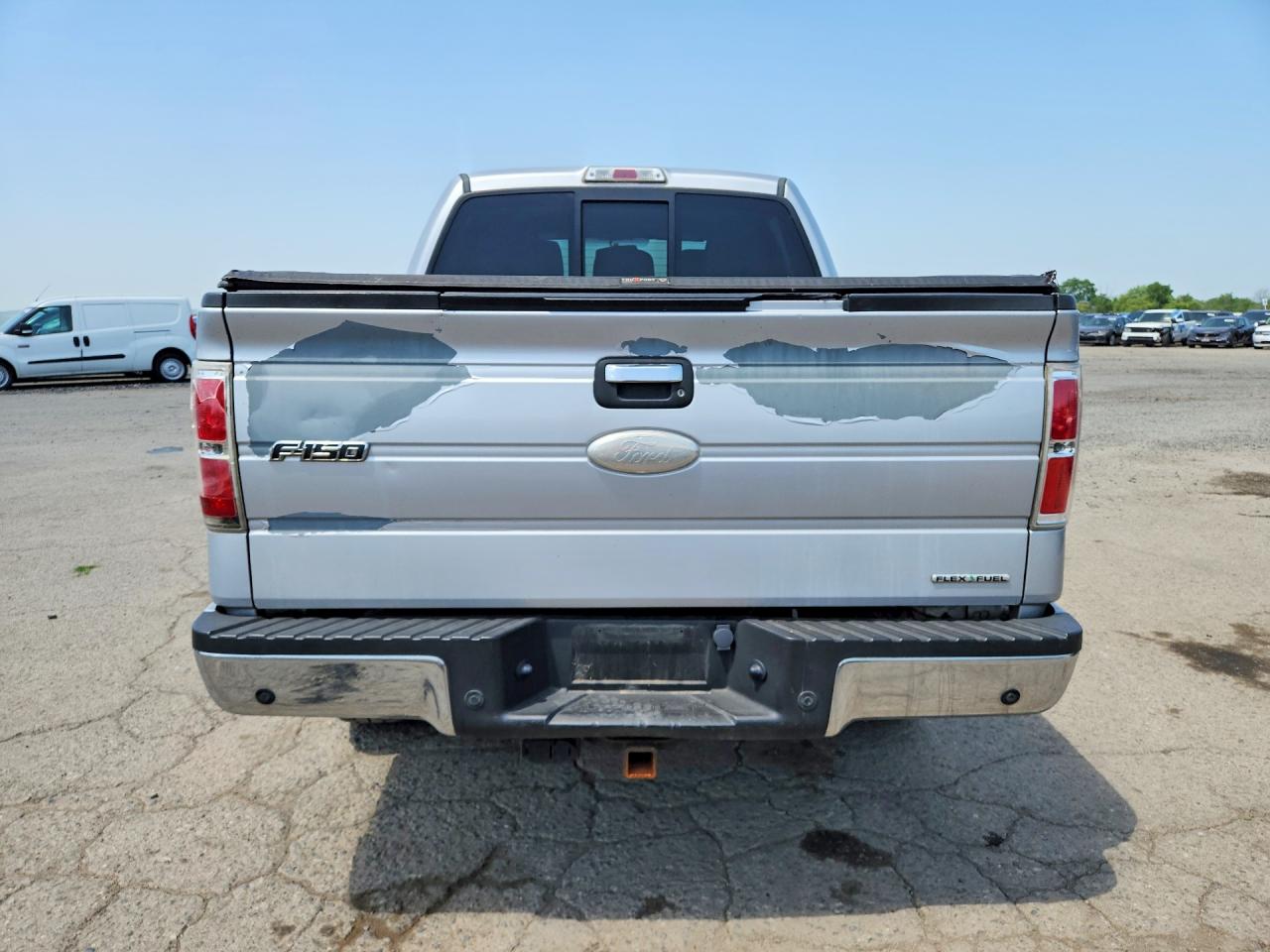2012 Ford F150 Supercrew Silver vin: 1FTEW1CMXCKD48664