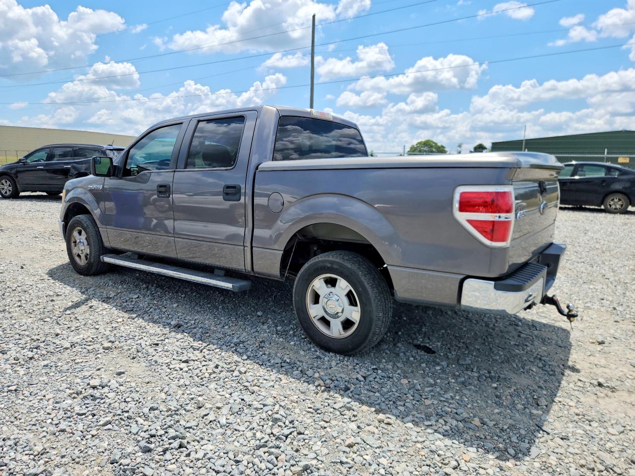 2013 Ford F150 Supercrew Gray vin: 1FTEW1CMXDFA58290