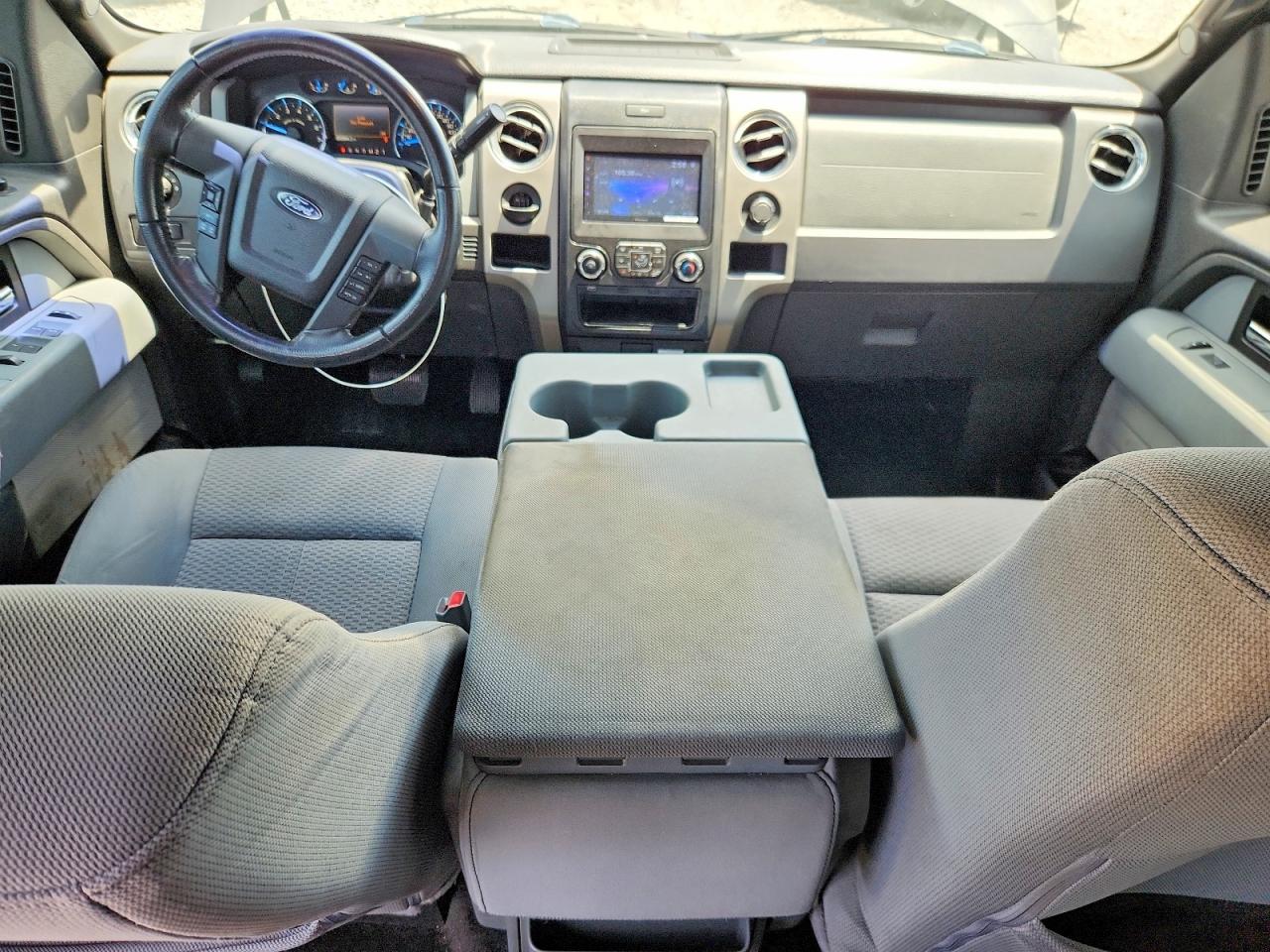 2013 Ford F150 Supercrew Gray vin: 1FTEW1CMXDFA58290