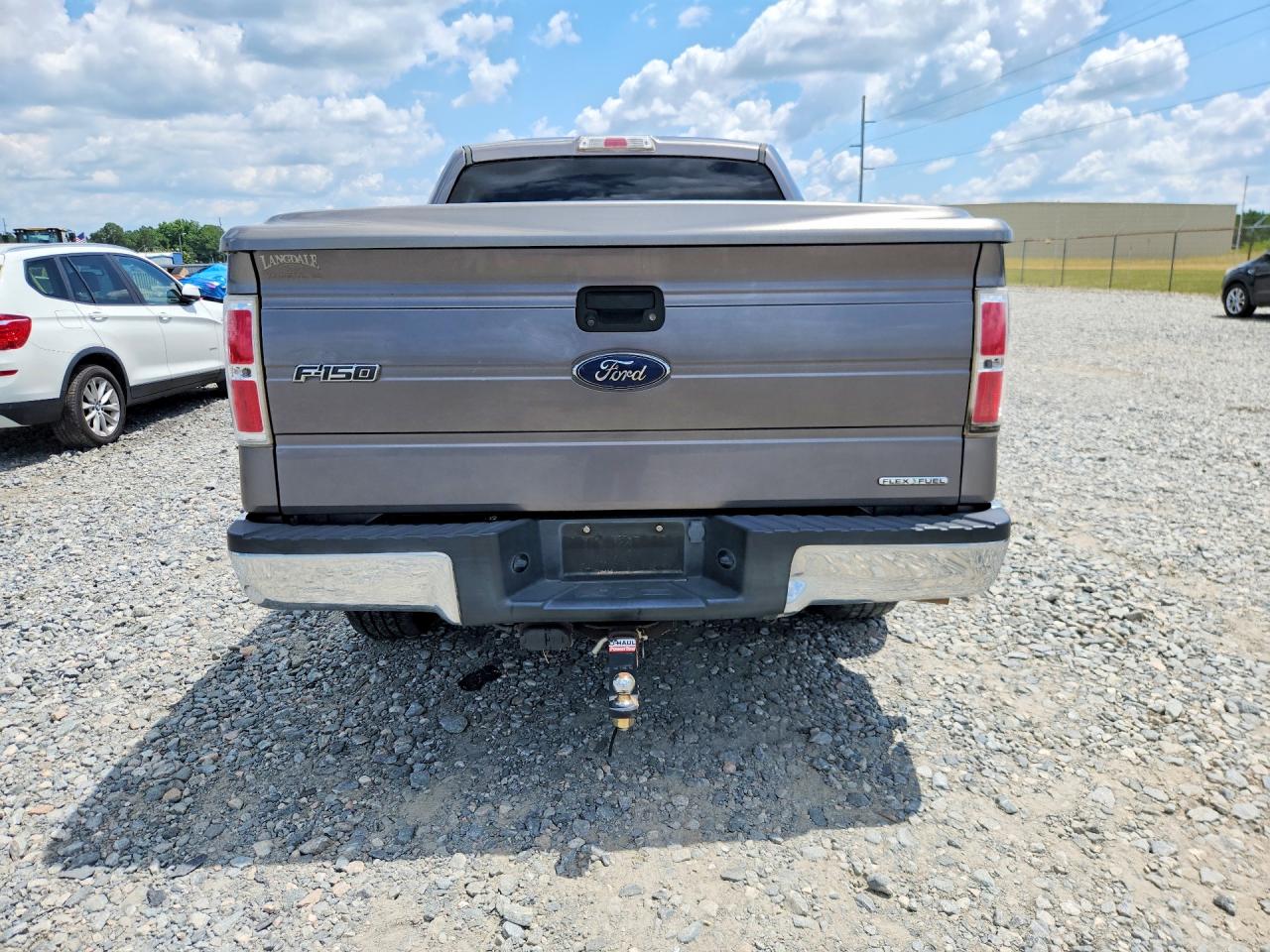 2013 Ford F150 Supercrew Gray vin: 1FTEW1CMXDFA58290