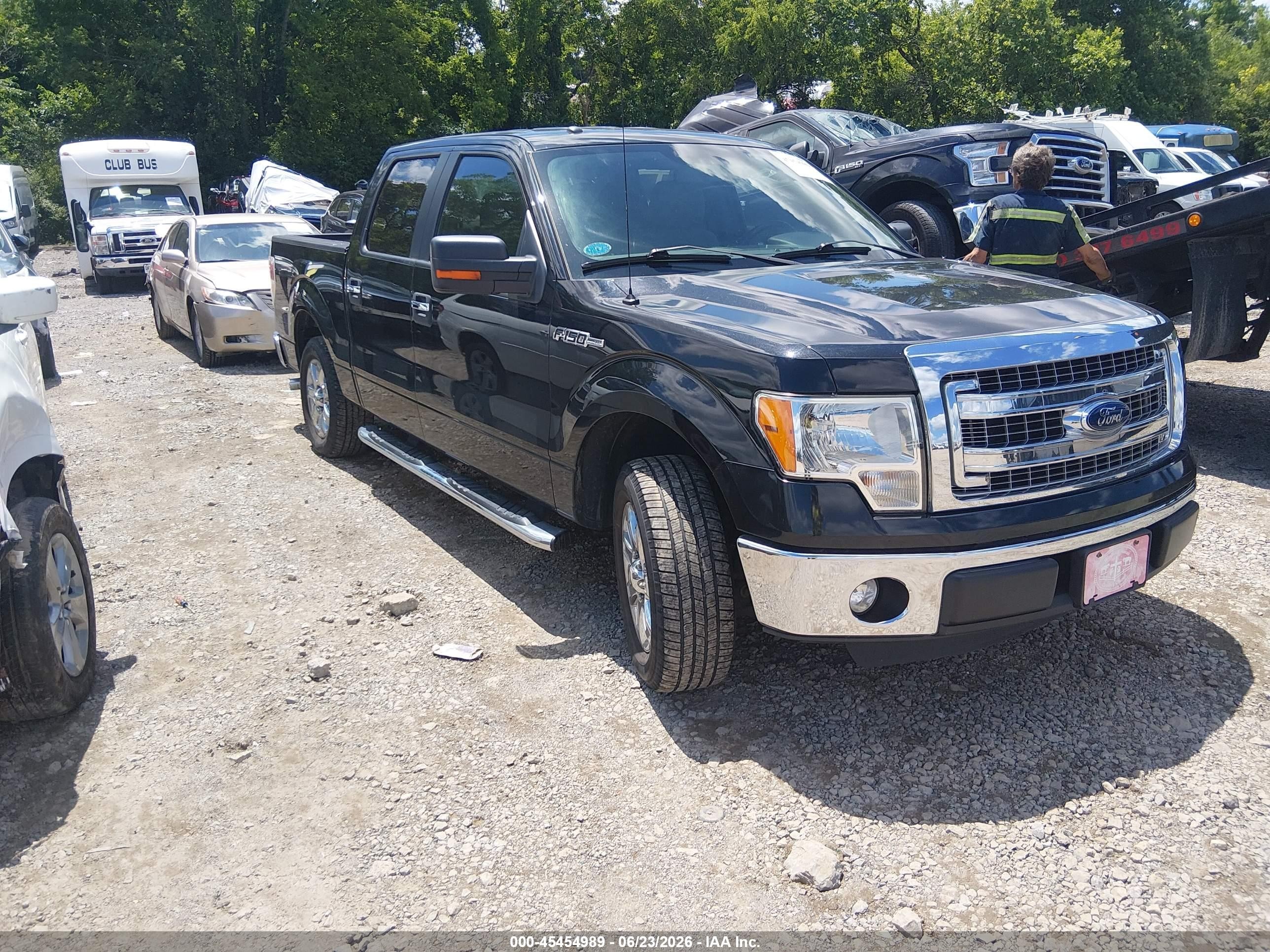 2013 Ford F-150 Xlt Черный vin: 1FTEW1CMXDFB49530
