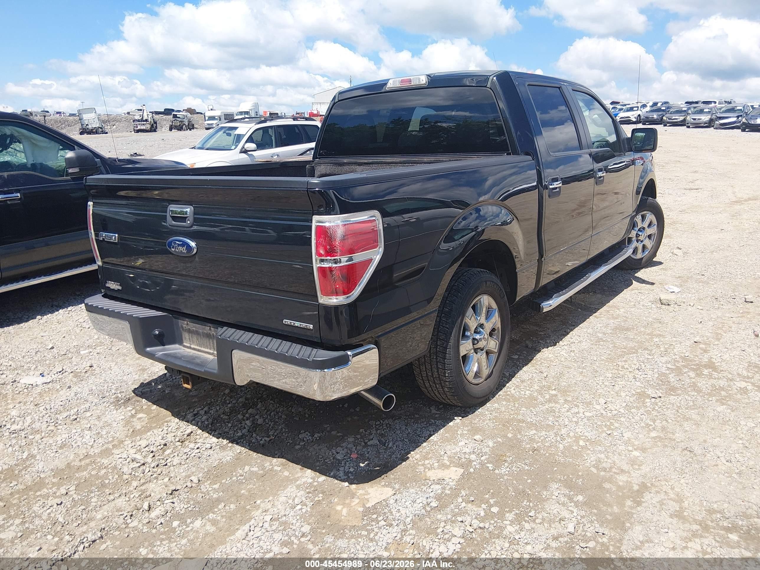 2013 Ford F-150 Xlt Black vin: 1FTEW1CMXDFB49530