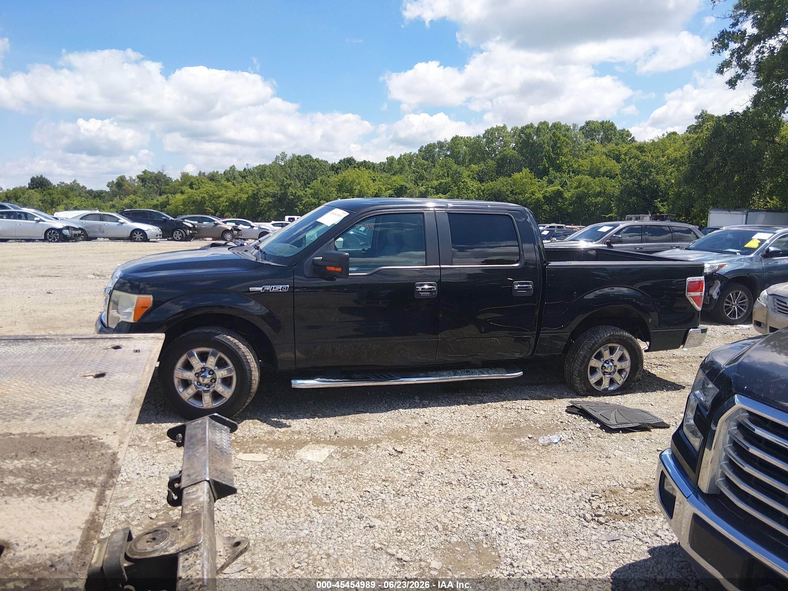 2013 Ford F-150 Xlt Black vin: 1FTEW1CMXDFB49530