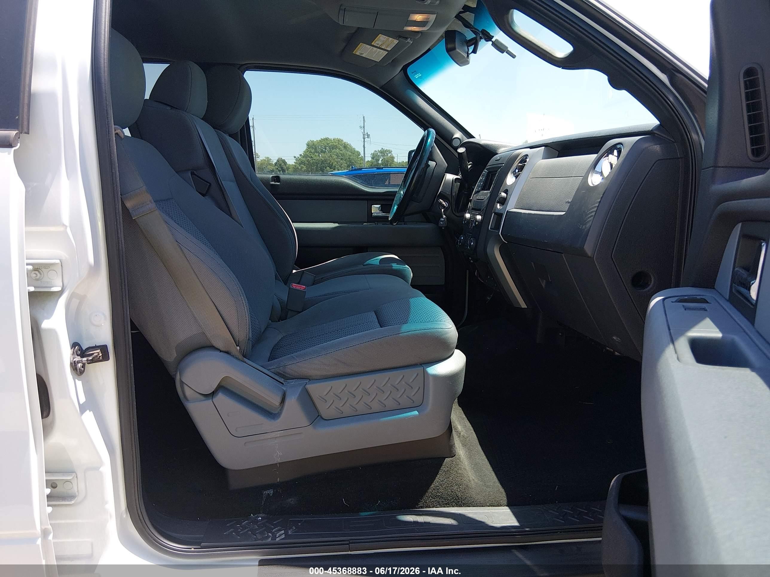 2013 Ford F-150 Xlt White vin: 1FTEW1CMXDFB52119