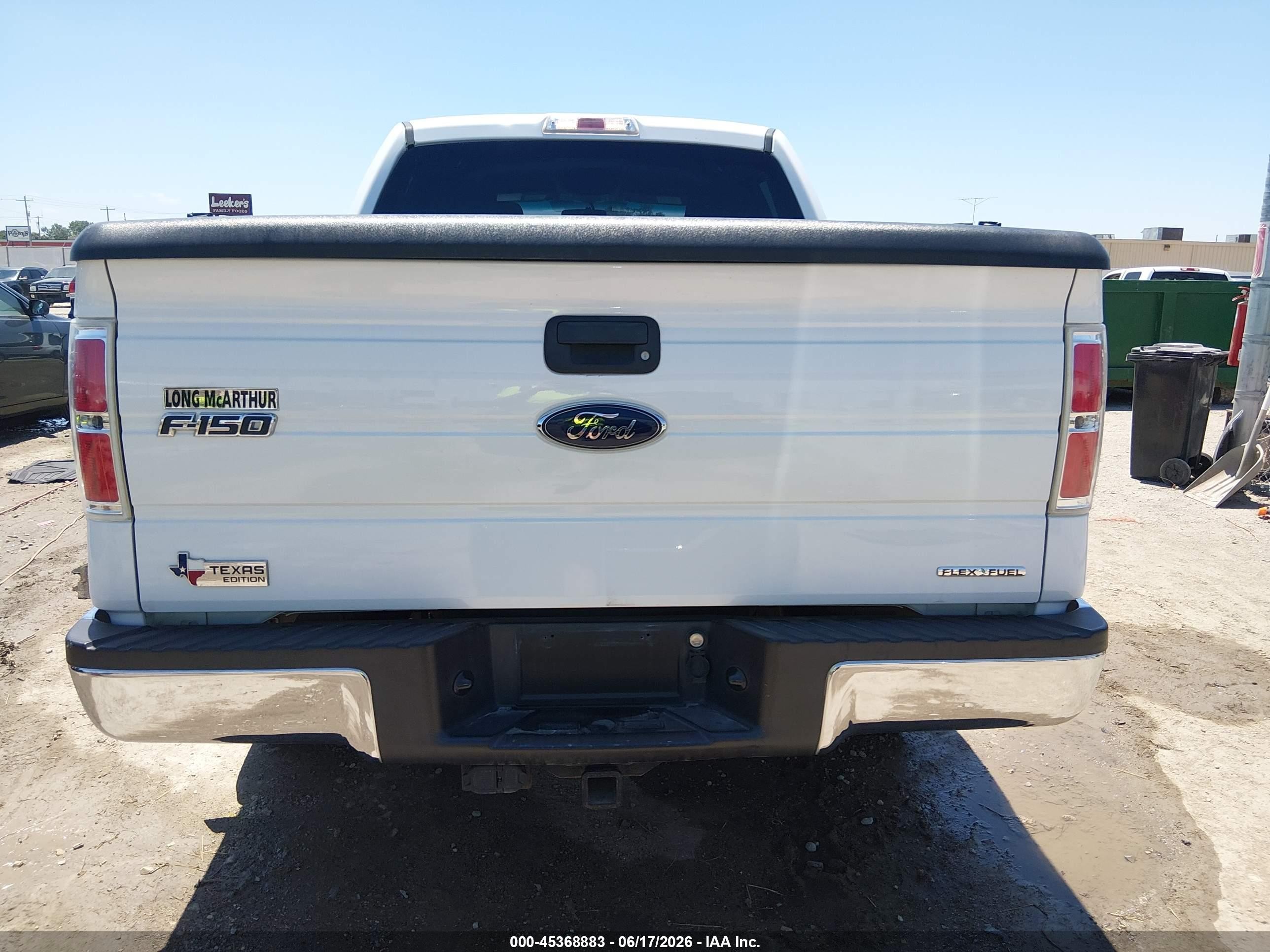 2013 Ford F-150 Xlt White vin: 1FTEW1CMXDFB52119