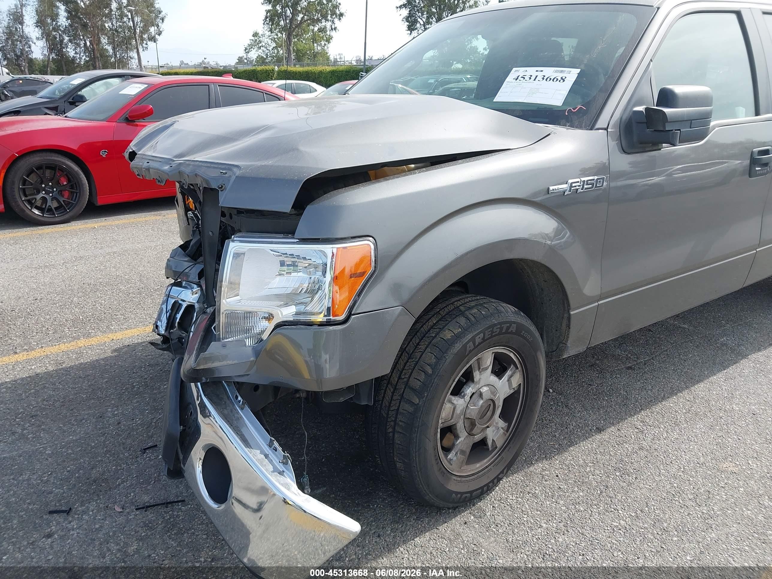 2013 Ford F-150 Xlt Серый vin: 1FTEW1CMXDFB91793