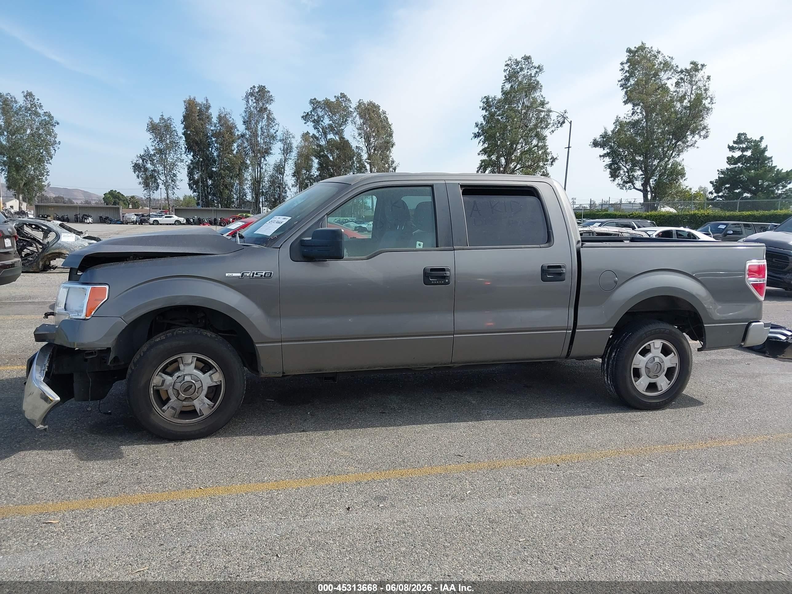 2013 Ford F-150 Xlt Серый vin: 1FTEW1CMXDFB91793