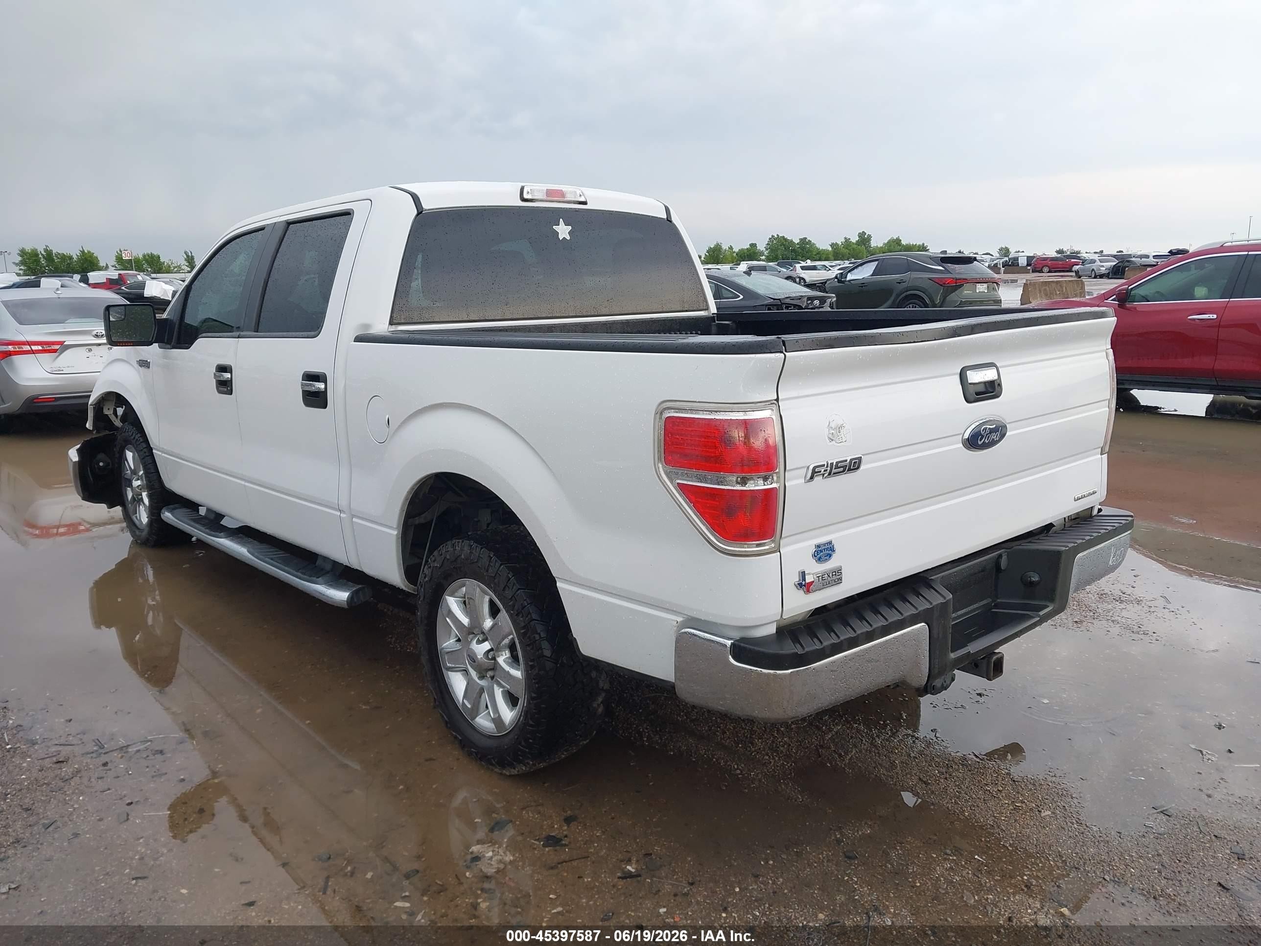 2013 Ford F-150 Xlt Белый vin: 1FTEW1CMXDFE01874
