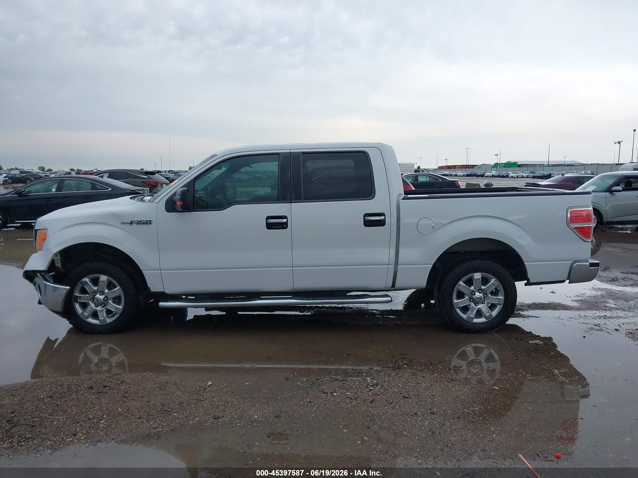 2013 Ford F-150 Xlt Белый vin: 1FTEW1CMXDFE01874