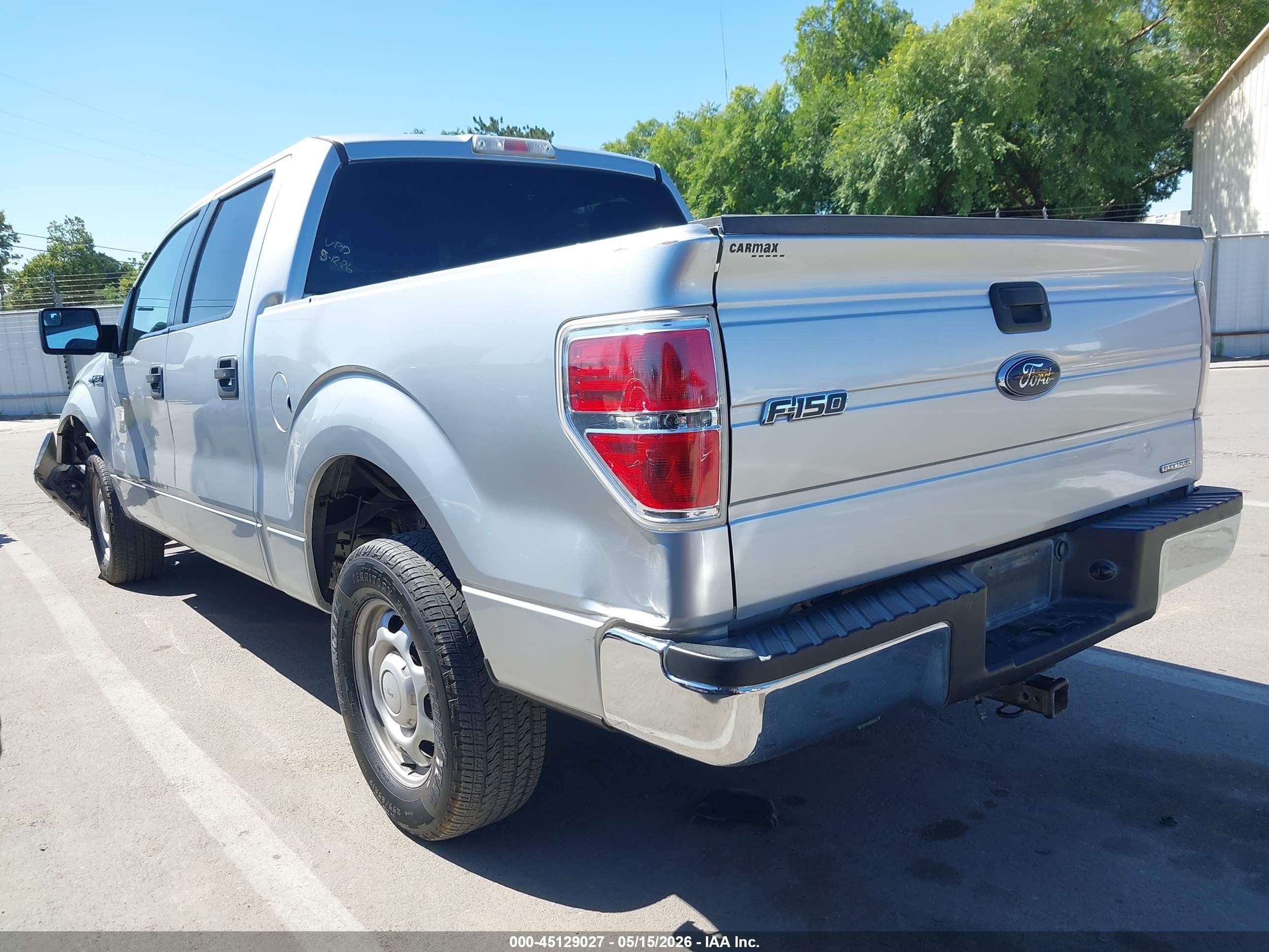 2013 Ford F-150 Xlt Silver vin: 1FTEW1CMXDFE06492